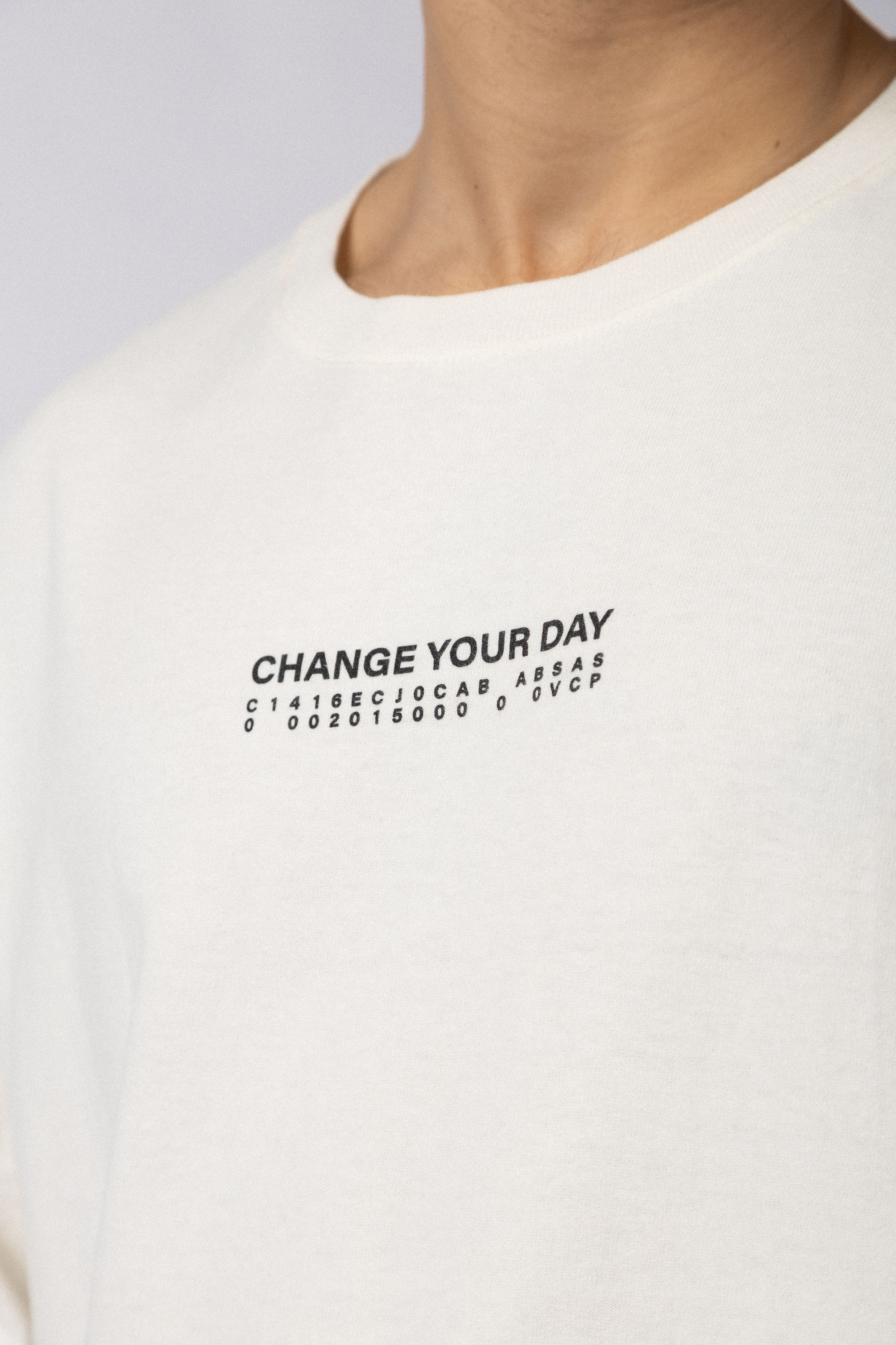Remera Boxy Change Crudo