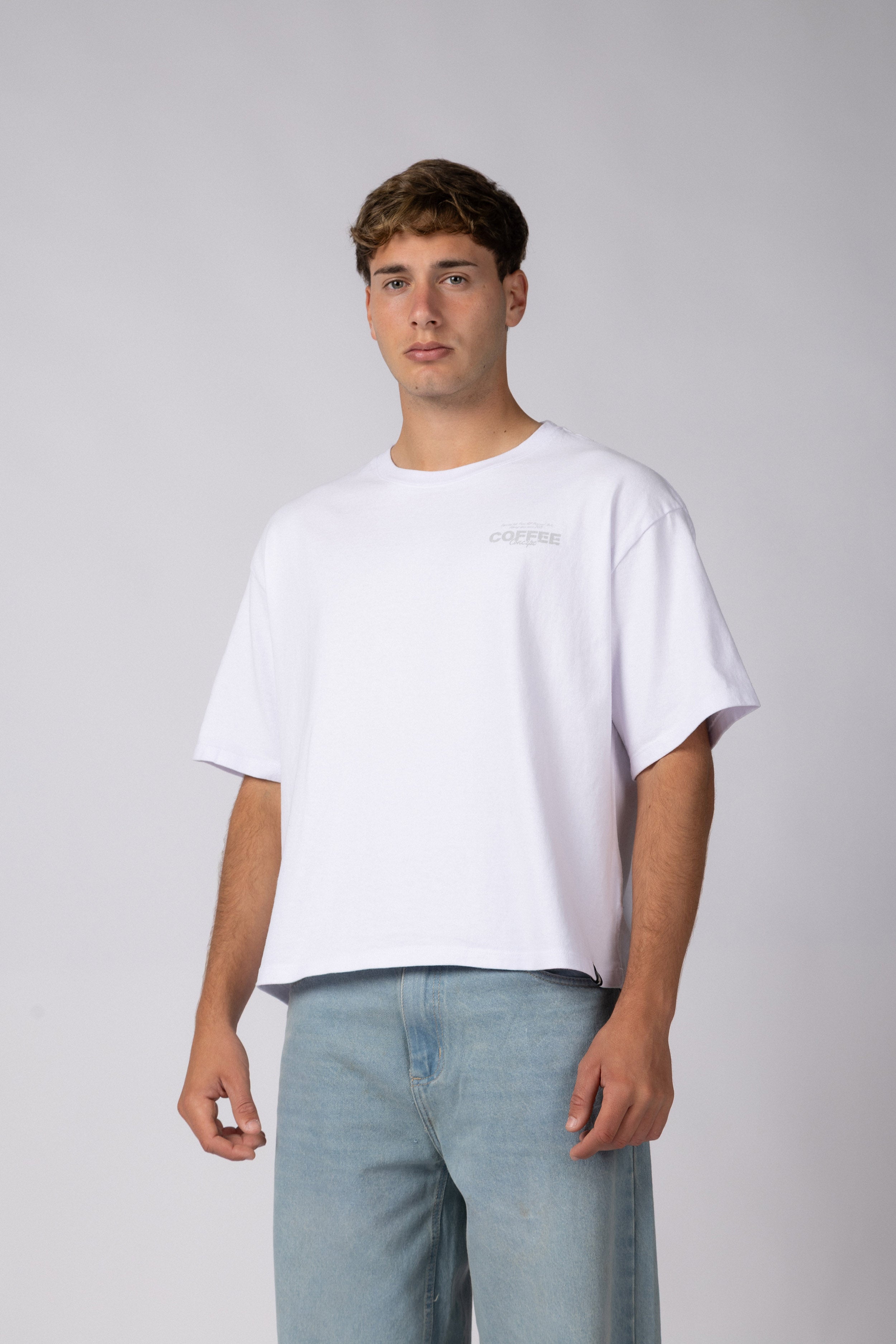Remera Boxy ZX Mellow Blanca