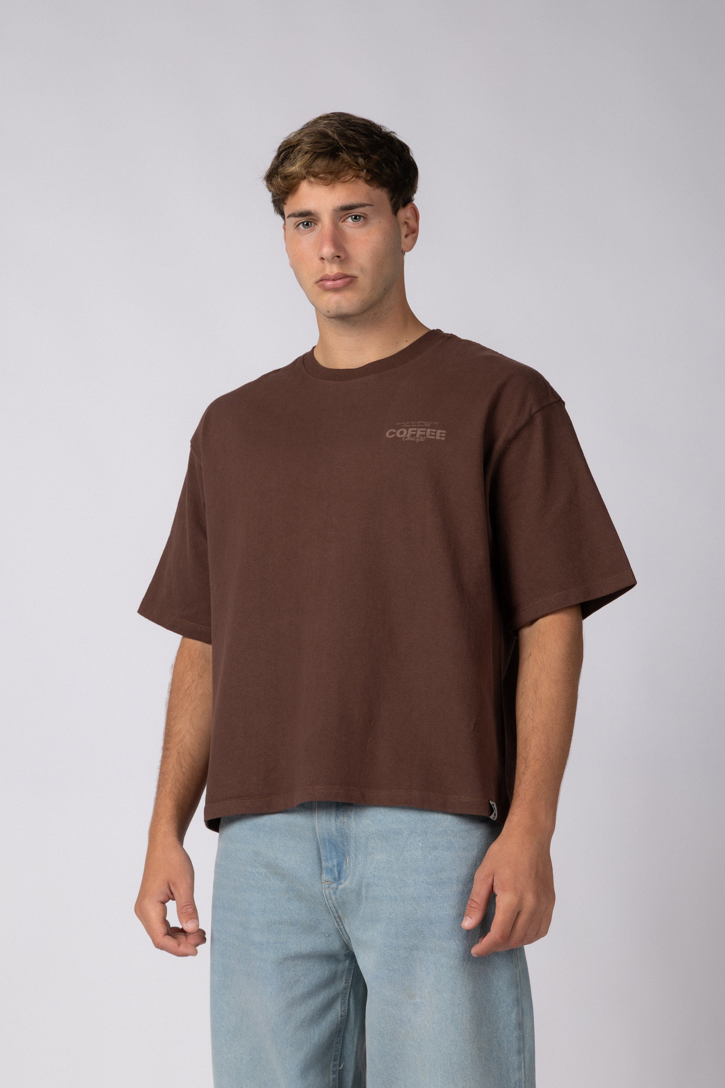 Remera Boxy ZX Mellow Choco