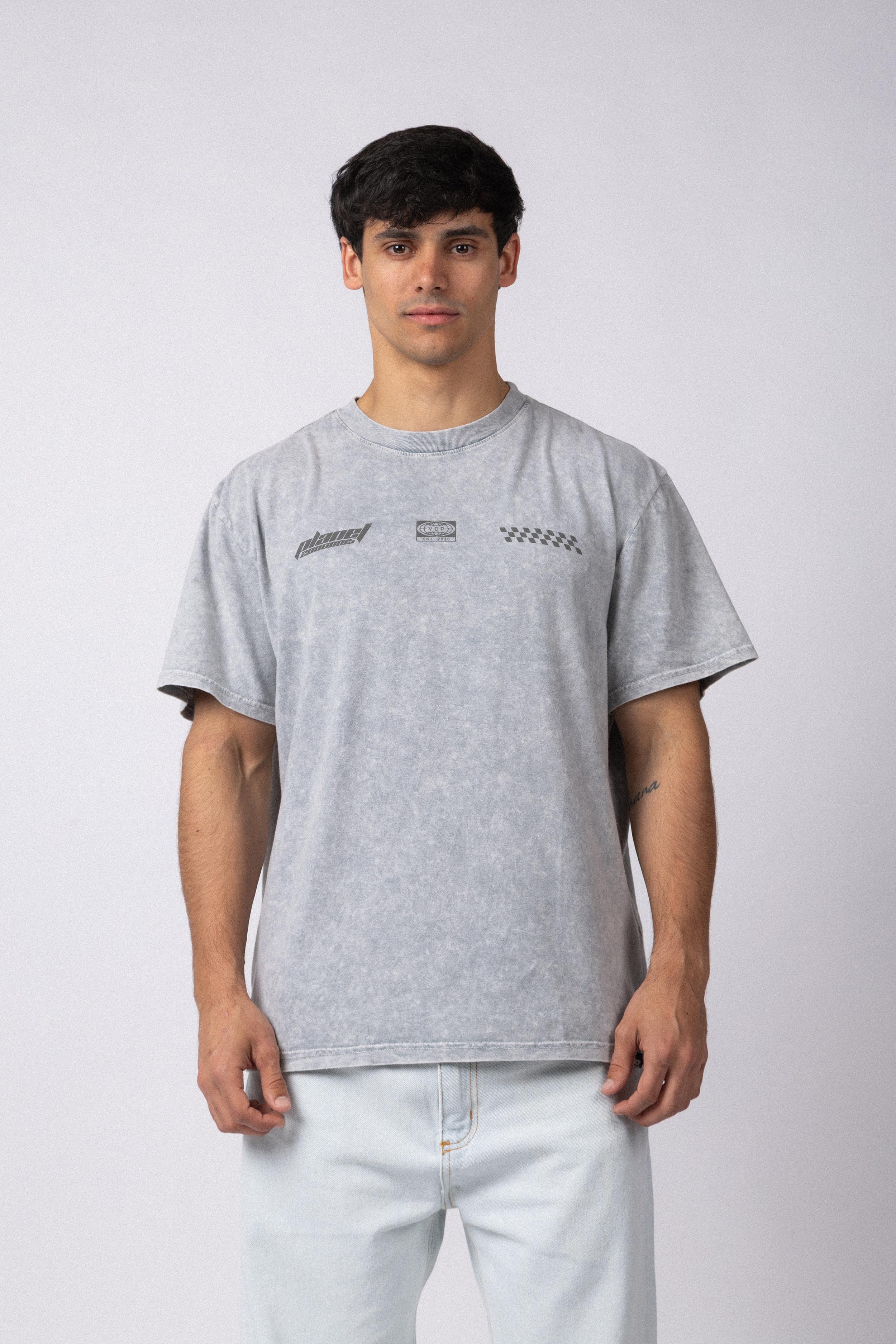 Remera DB Cars Gris