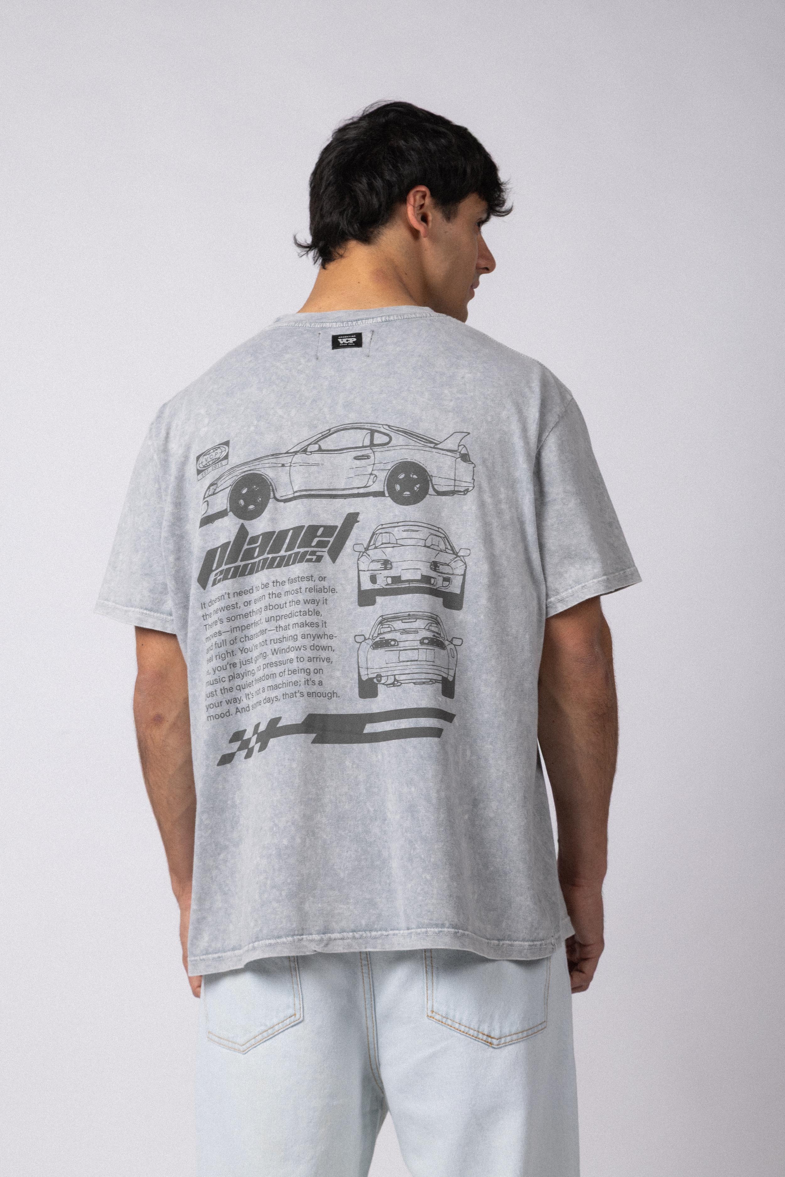 Remera DB Cars Gris