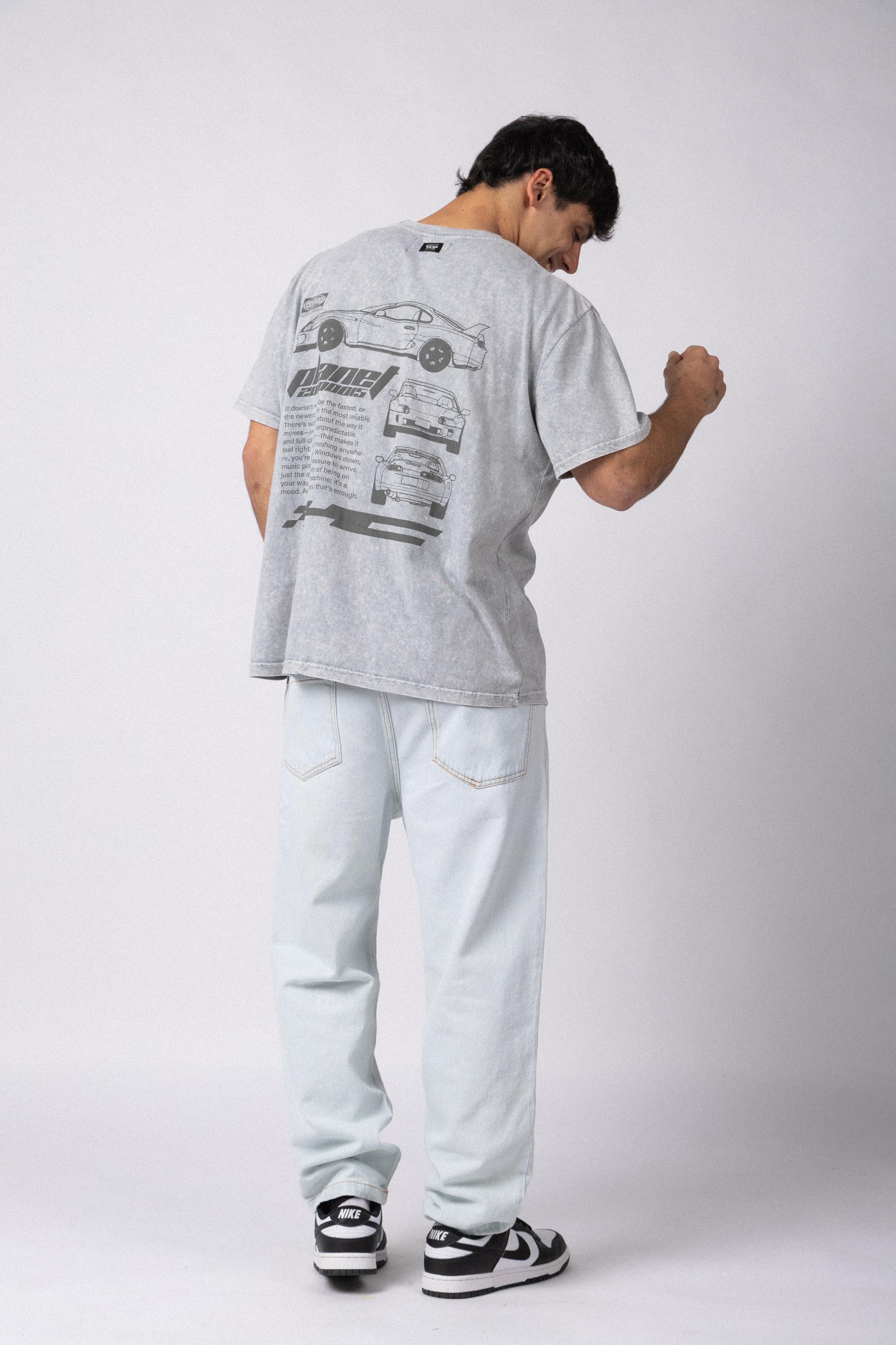 Remera DB Cars Gris