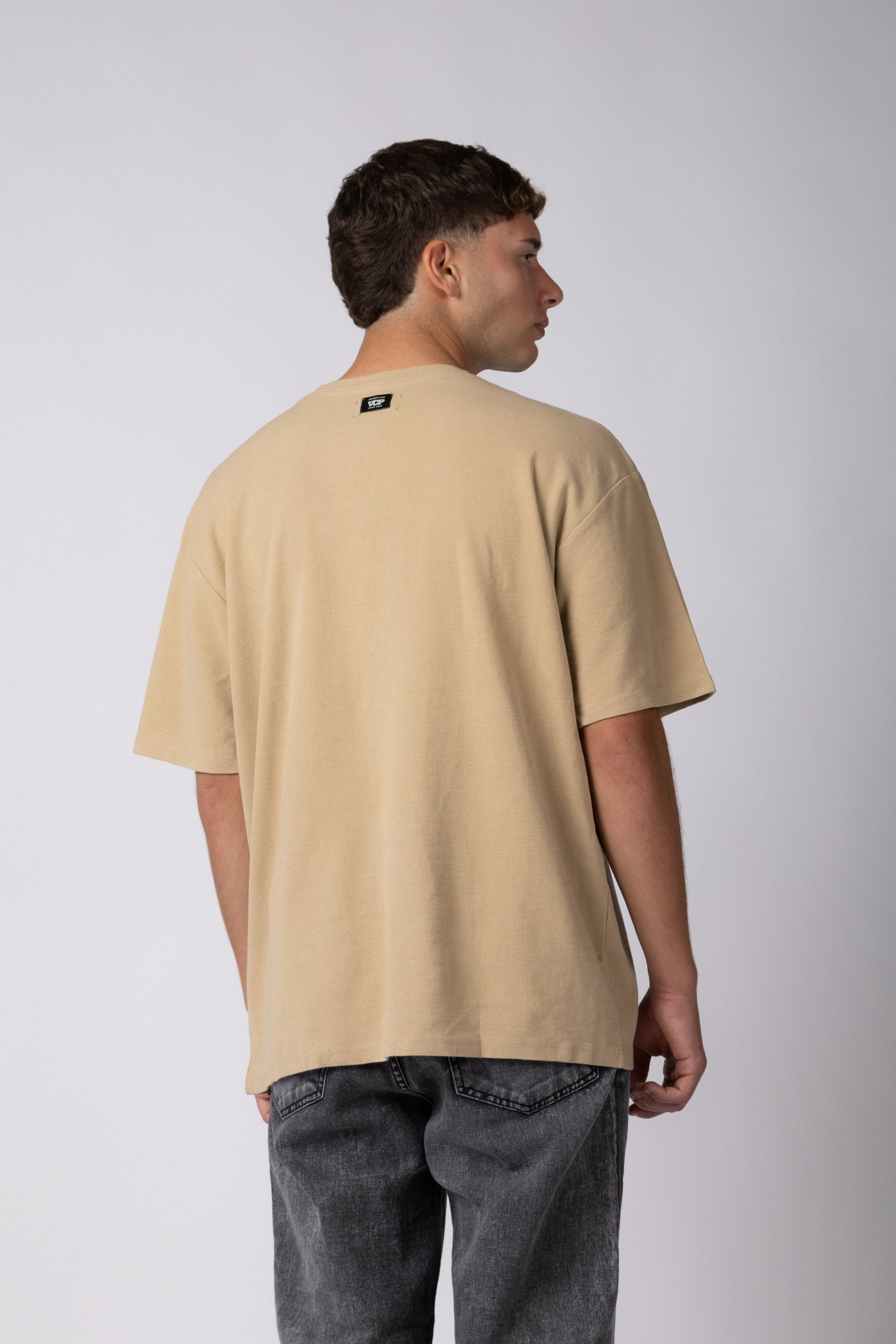 Remera Over Fylo Beige