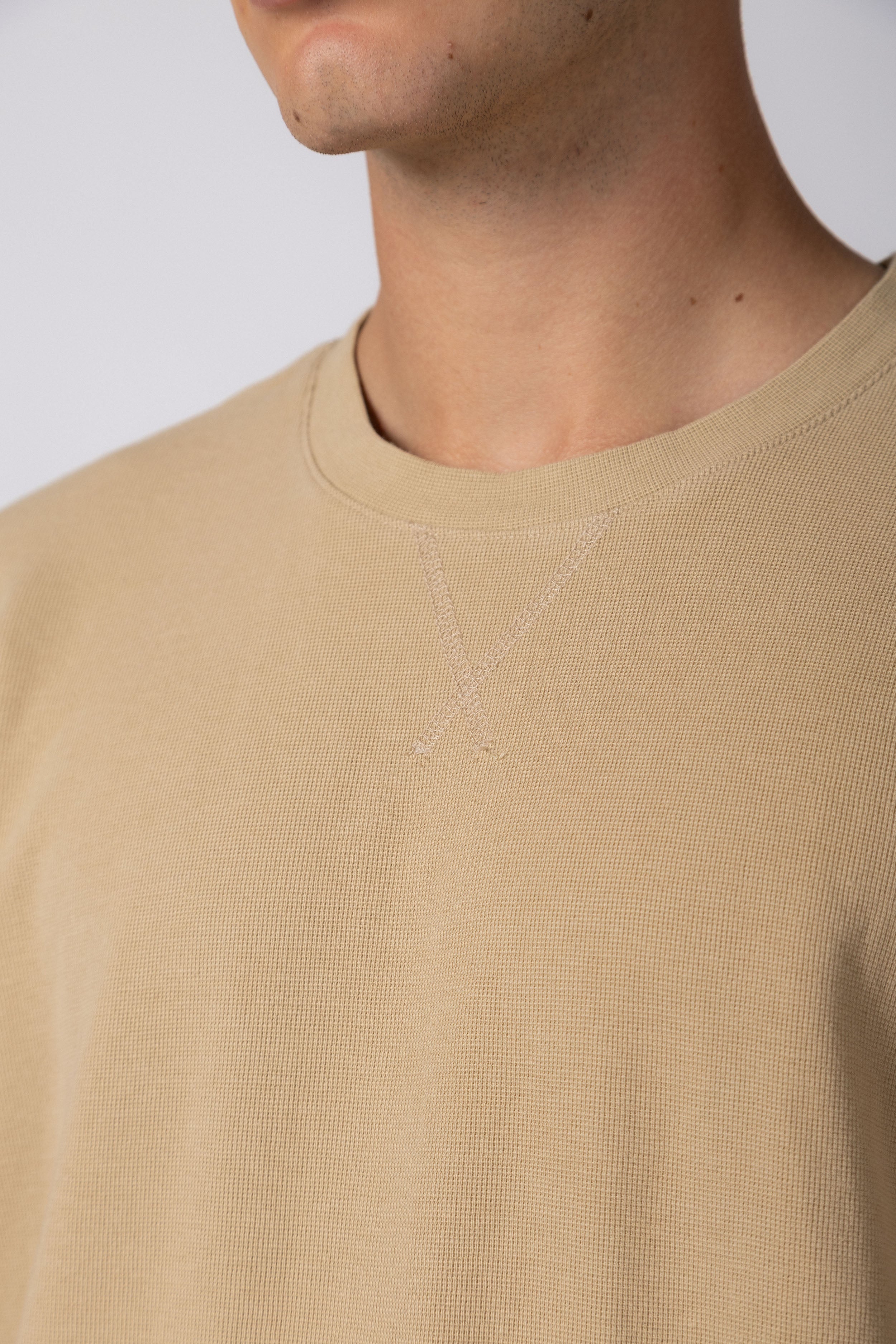 Remera Over Fylo Beige