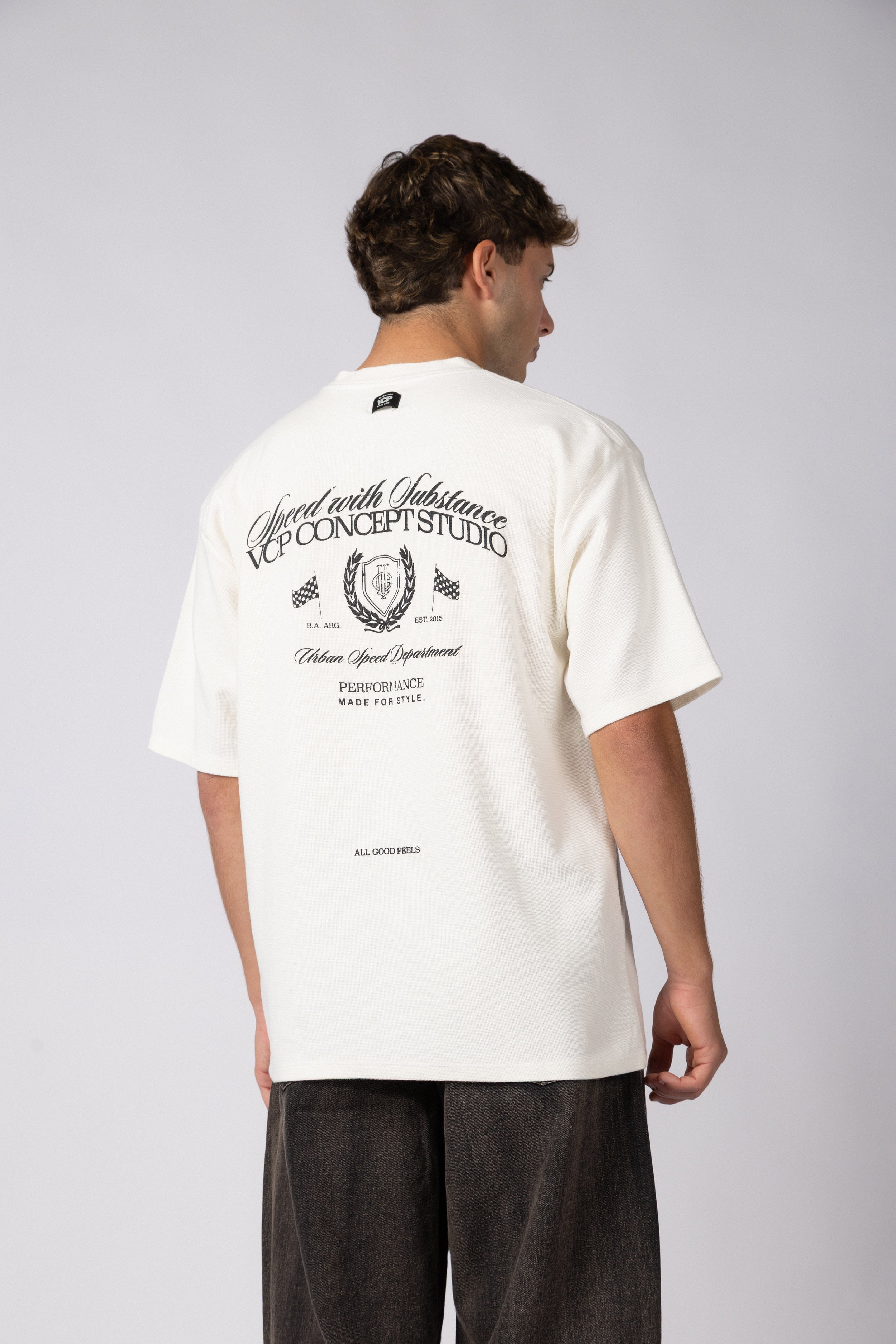 Remera Over Molt Speed Crudo