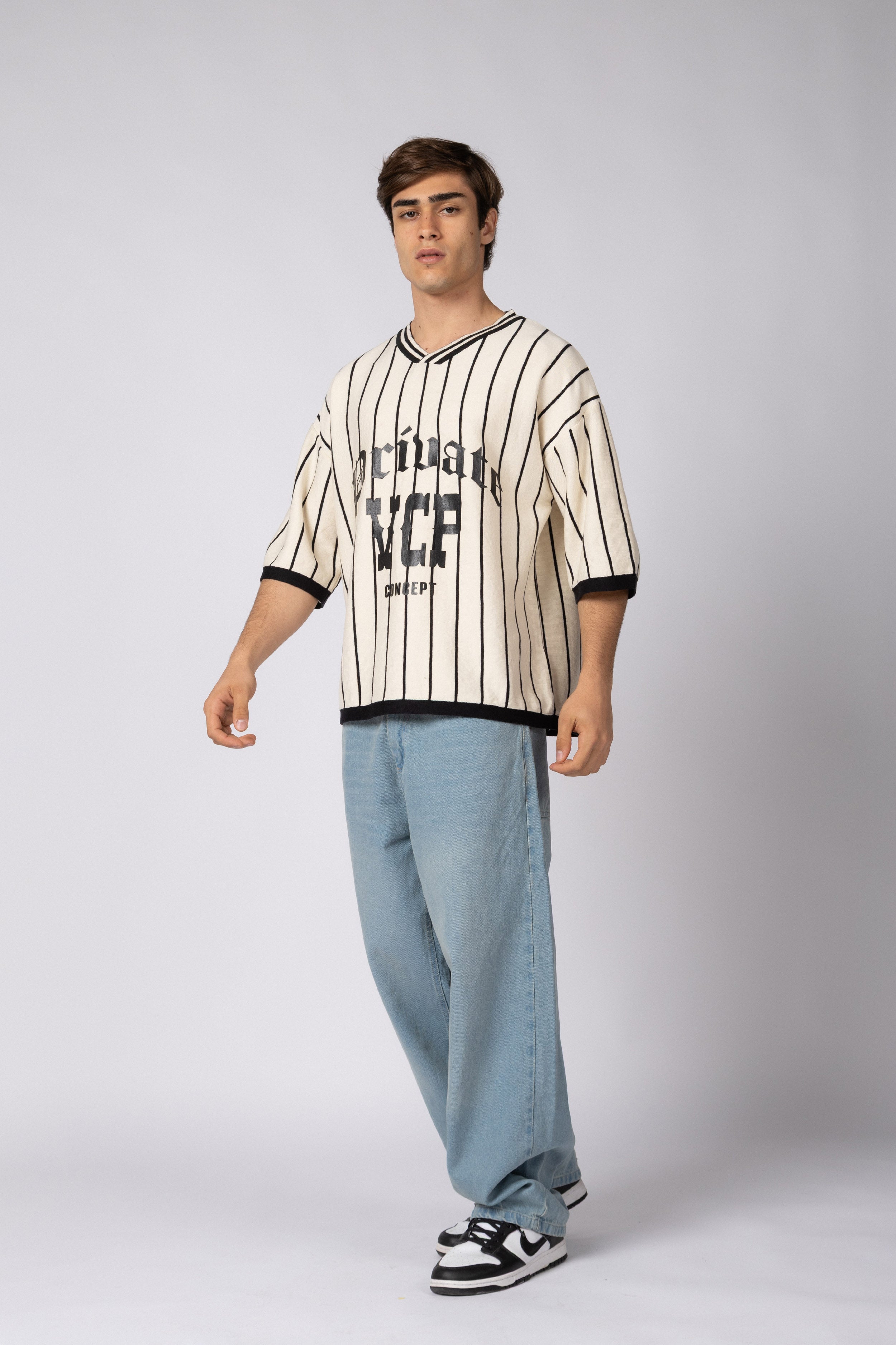 Remera Tejida Private Crudo