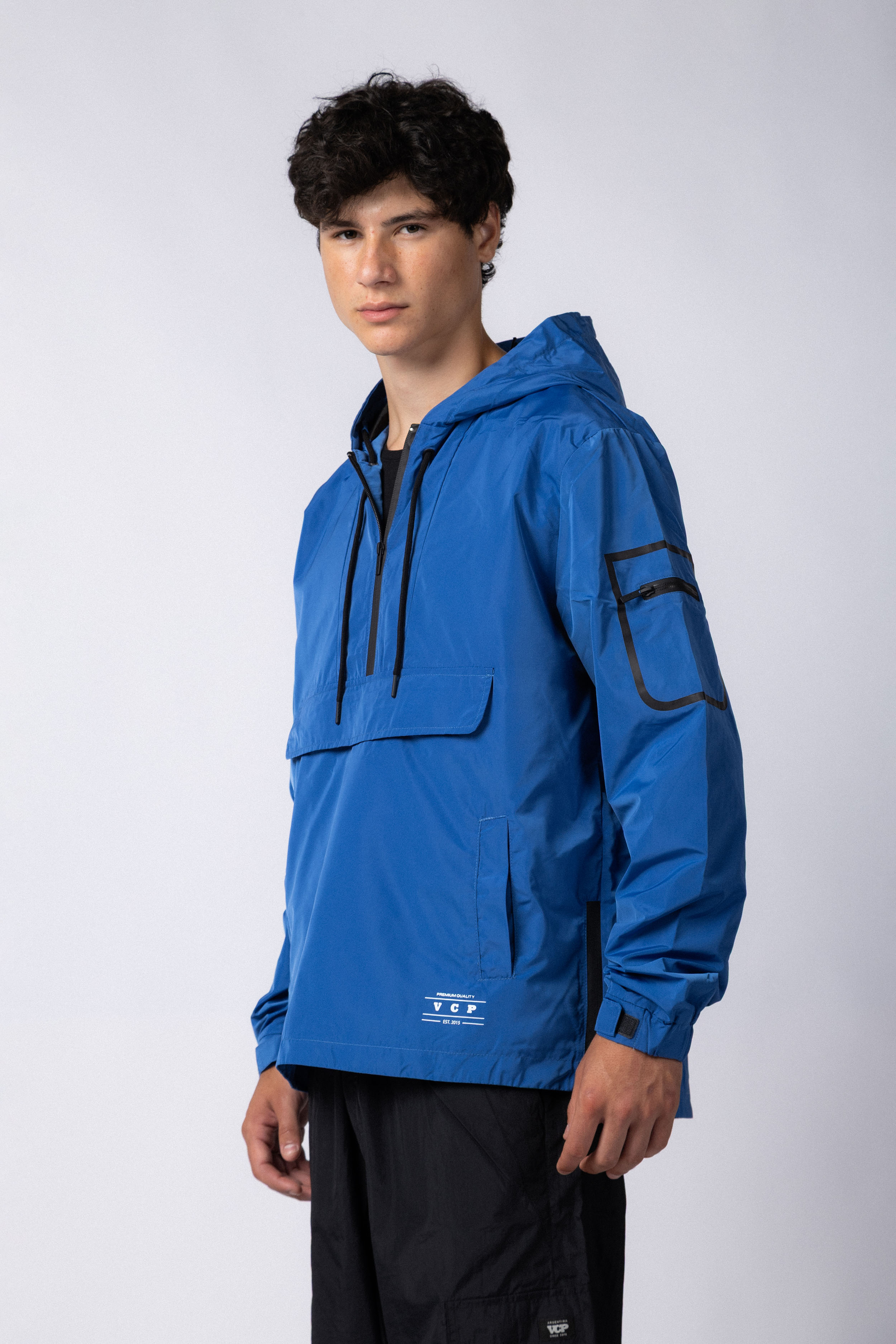 Rompevientos Anorak Crosby Navy