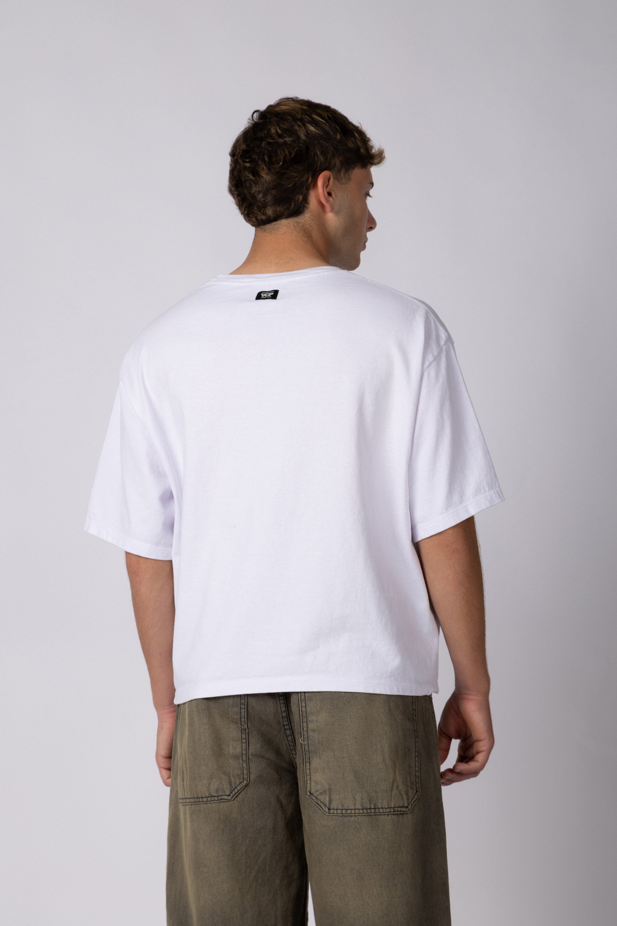 Remera Boxy ZX Rally Blanca
