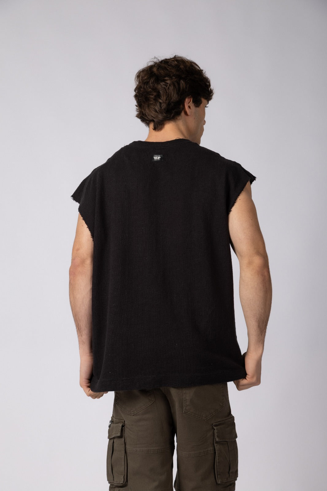 Musculosa Sudadera PK Registry Negra