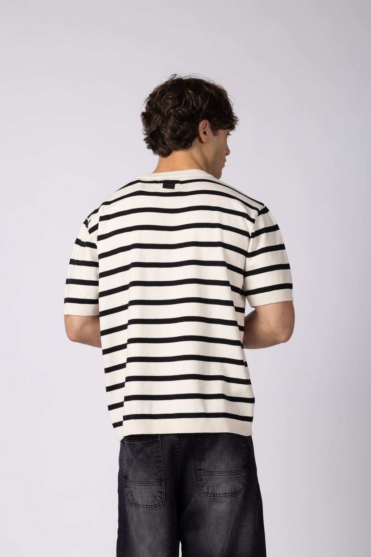 Remera Tejida Kross Crudo
