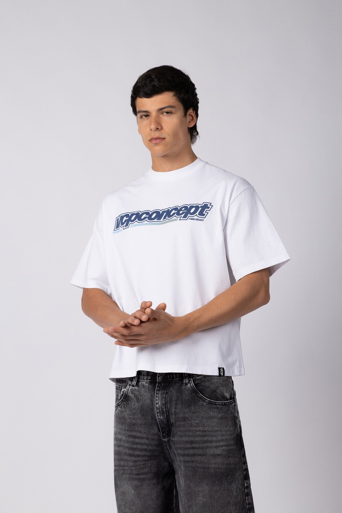 Remera Boxy XN Revup Blanca