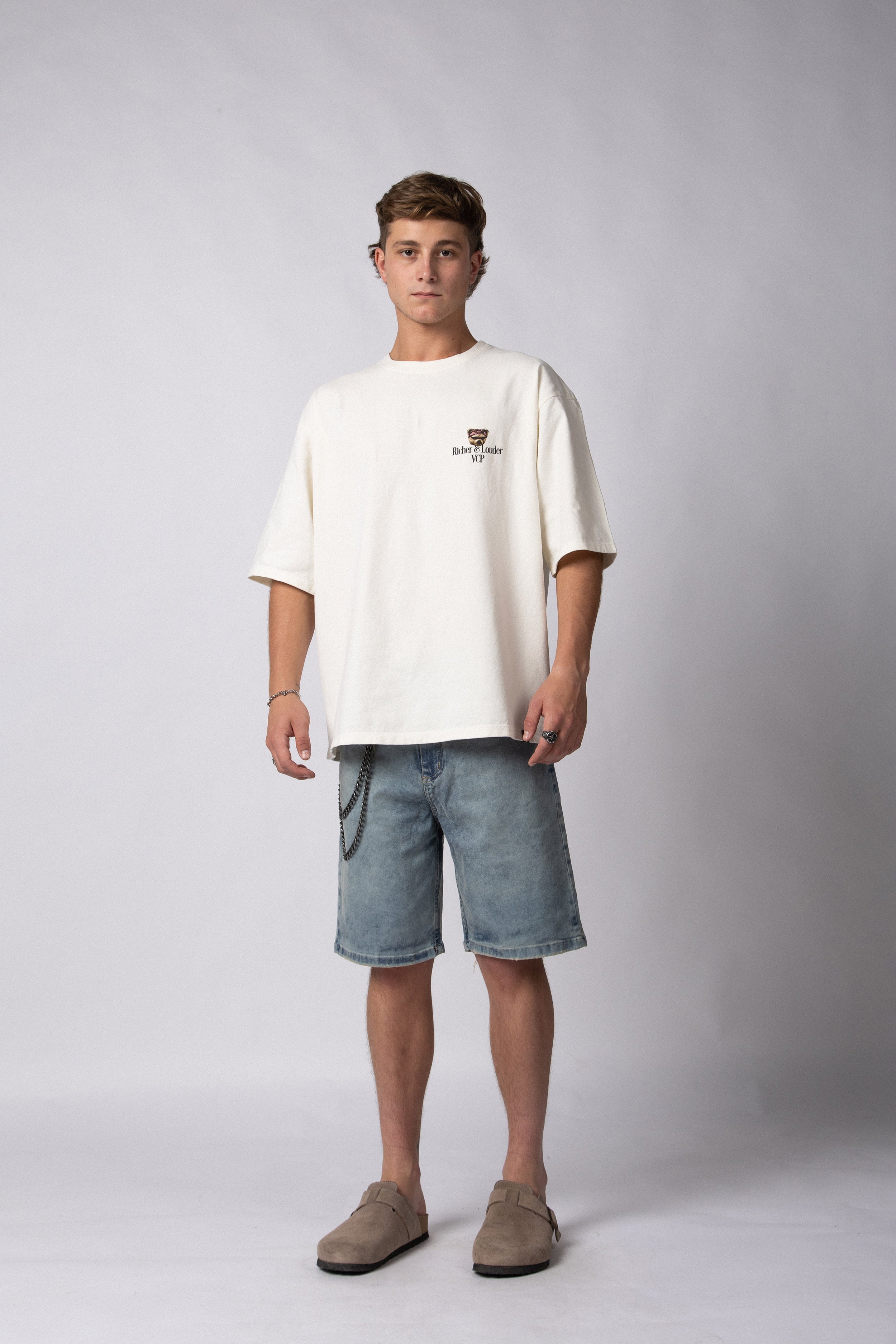 Remera Over Rhy Richer Crudo