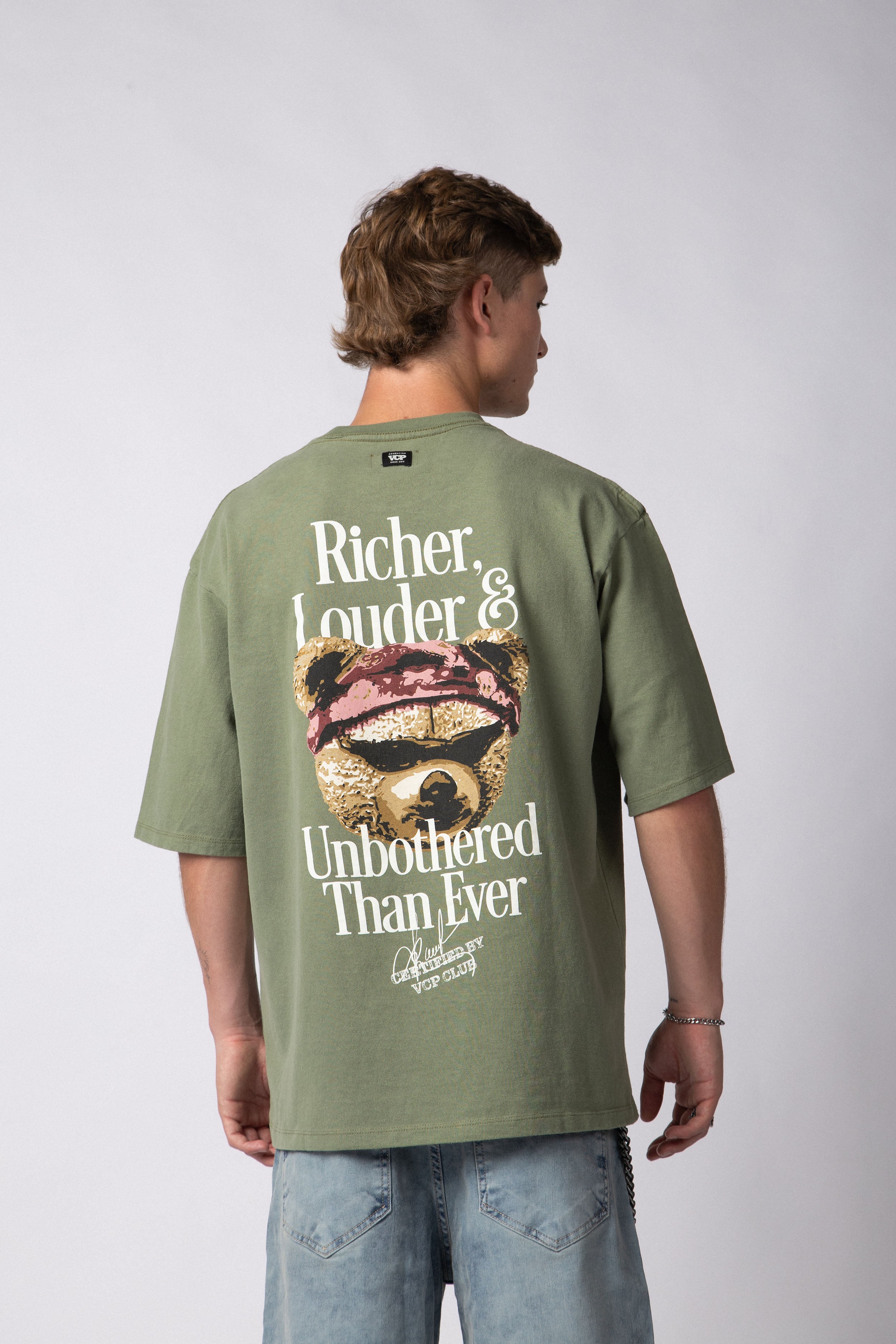 Remera Over Rhy Richer Militar