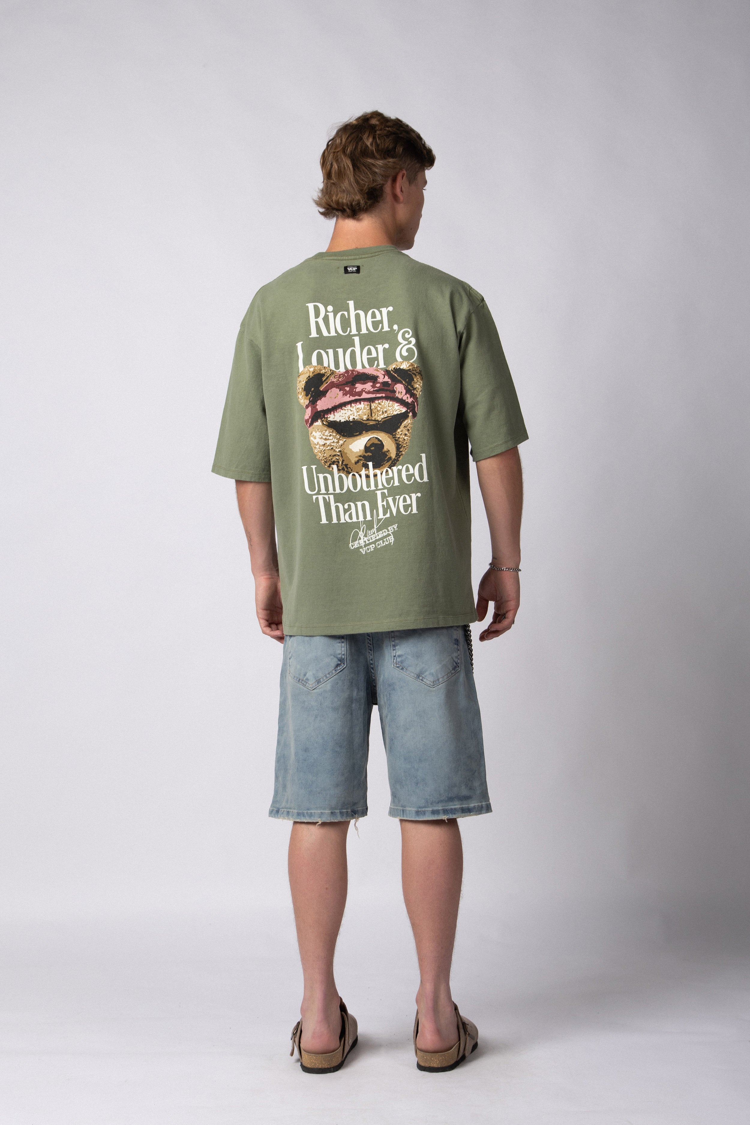 Remera Over Rhy Richer Militar
