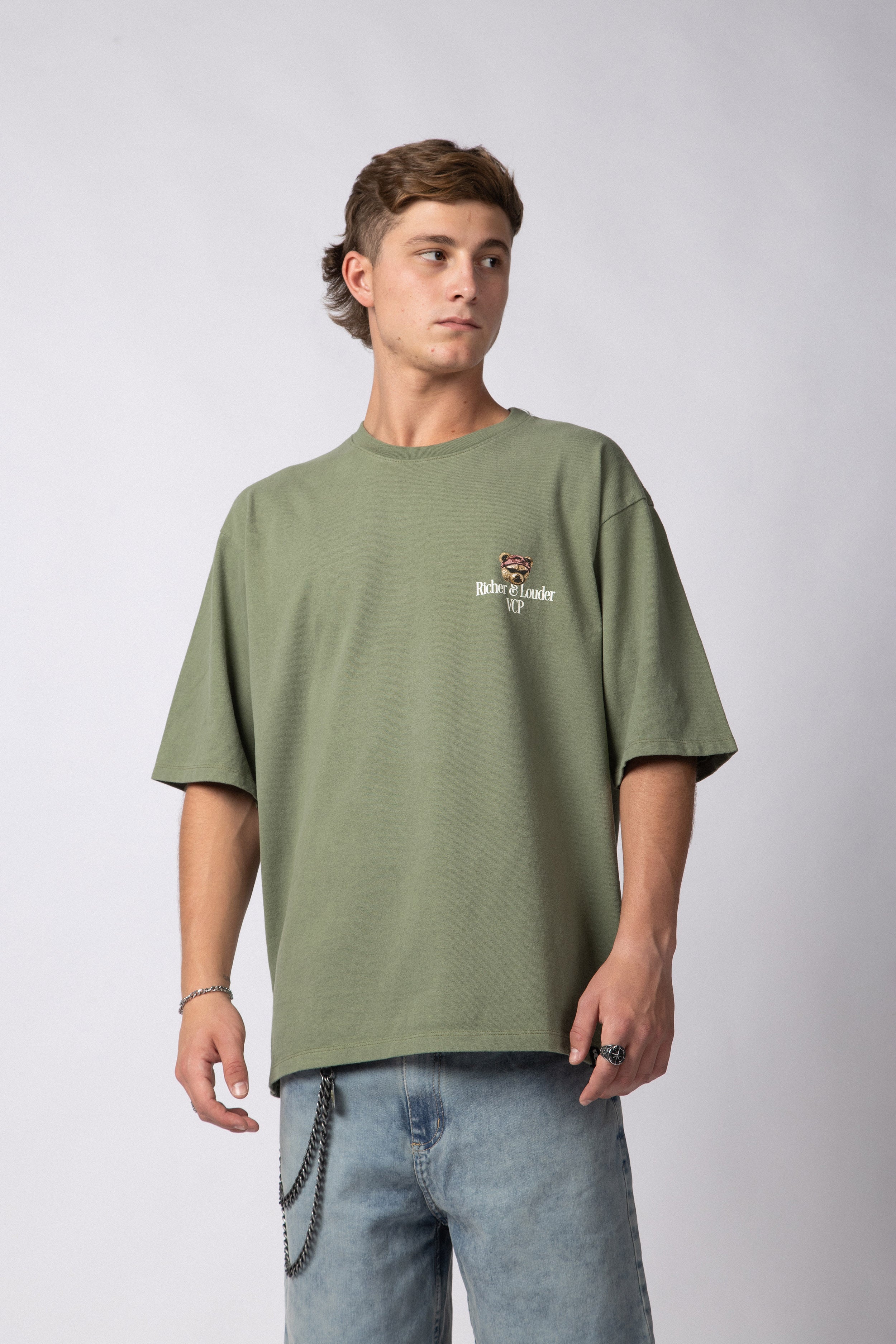 Remera Over Rhy Richer Militar