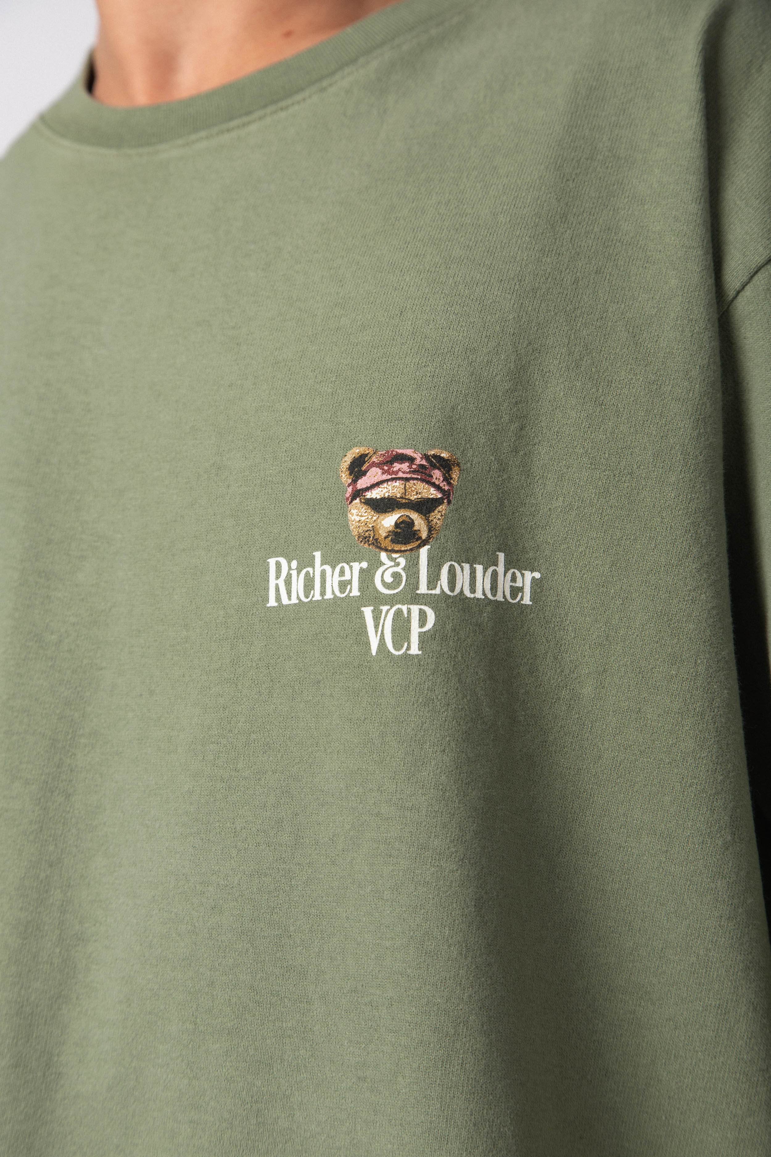 Remera Over Rhy Richer Militar