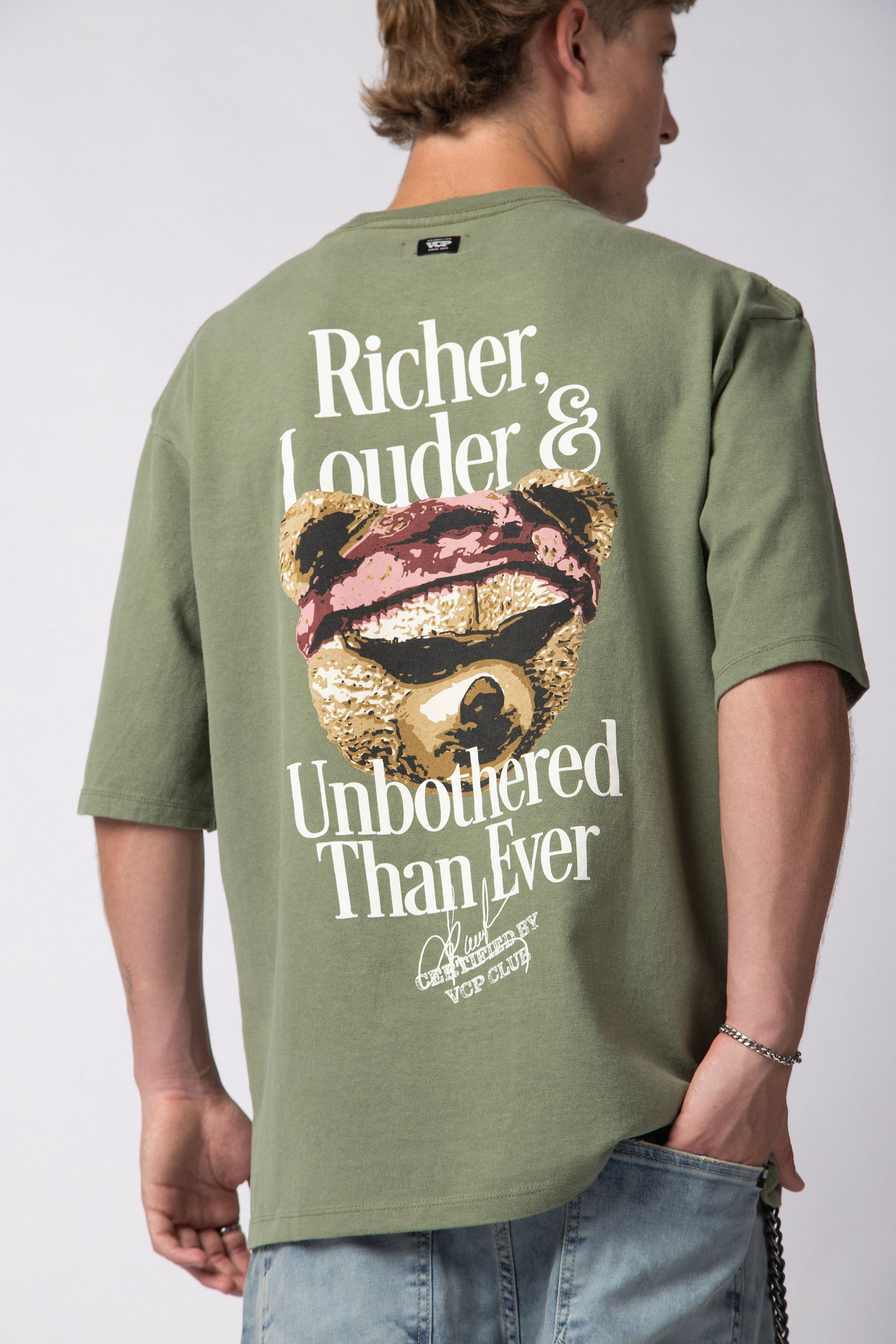 Remera Over Rhy Richer Militar
