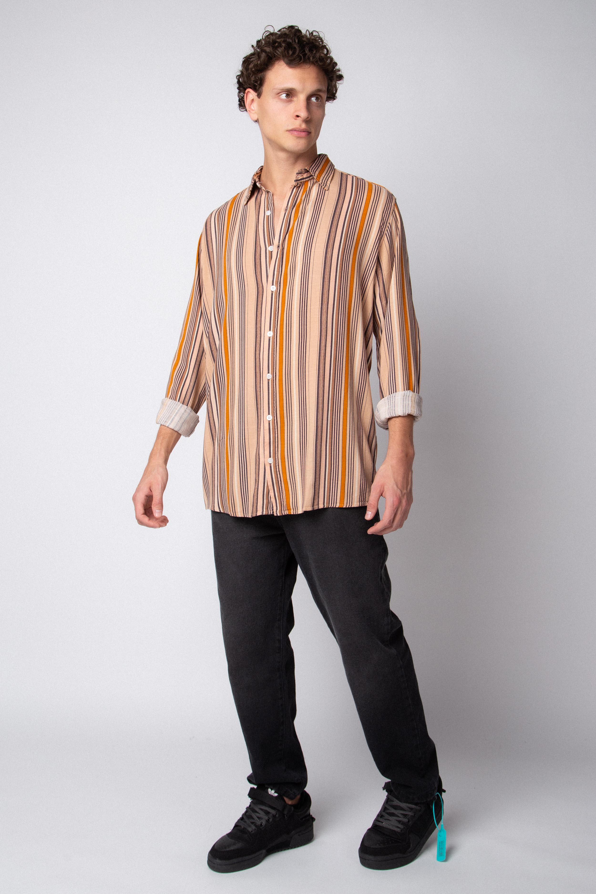 Camisa Manga Larga Barents Rosa