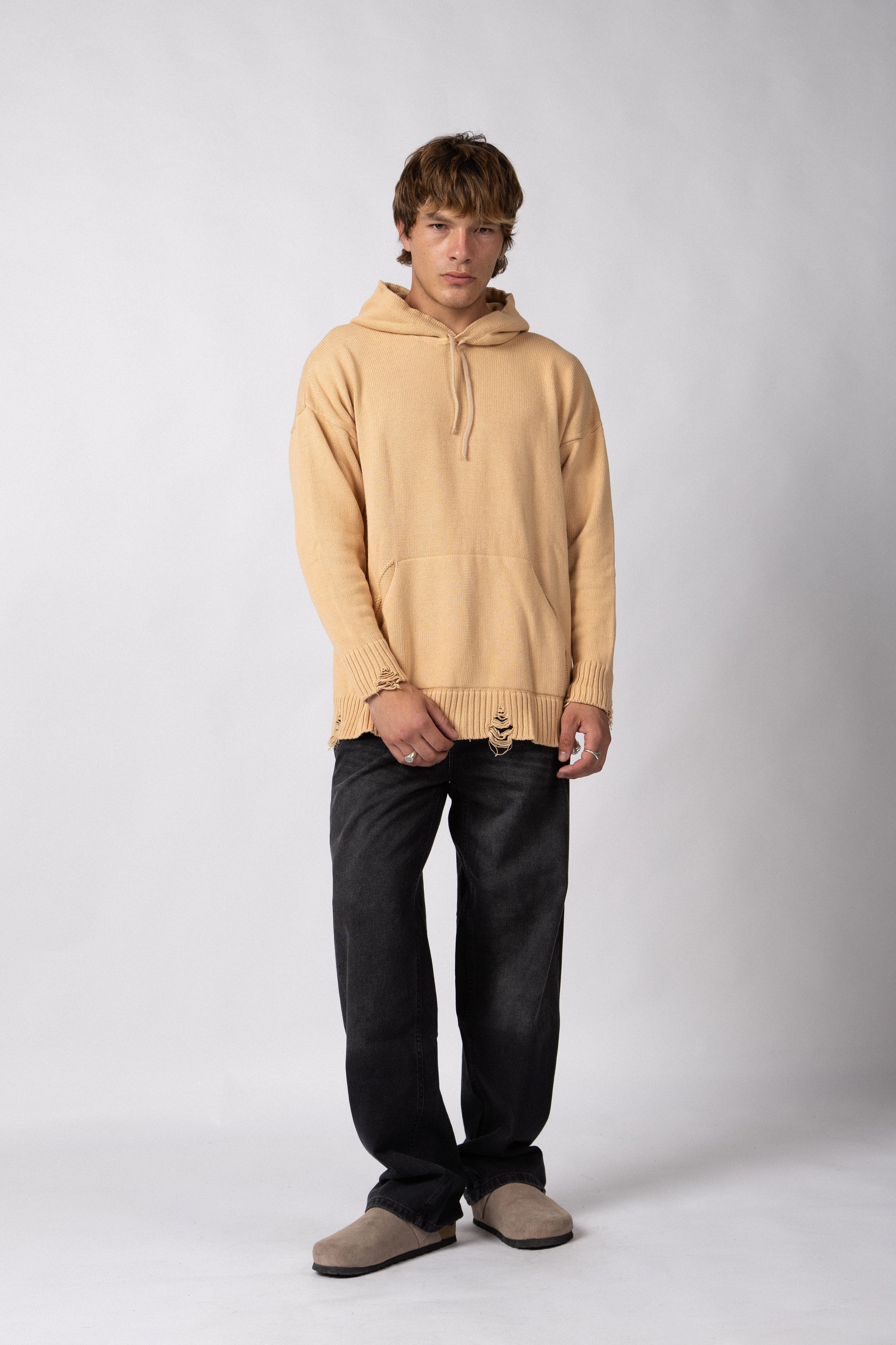 Sweater Canguro Mother Beige