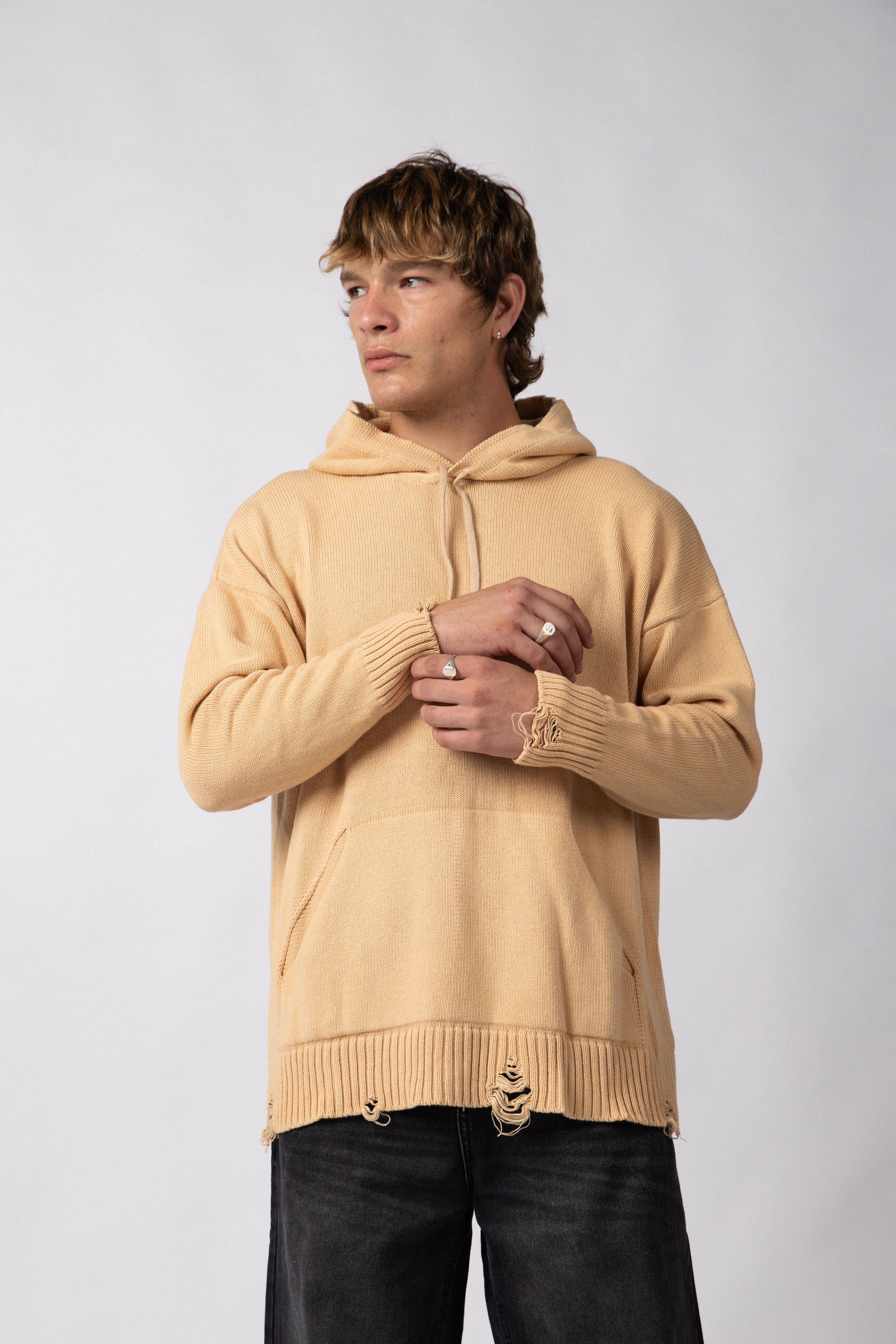 Sweater Canguro Mother Beige
