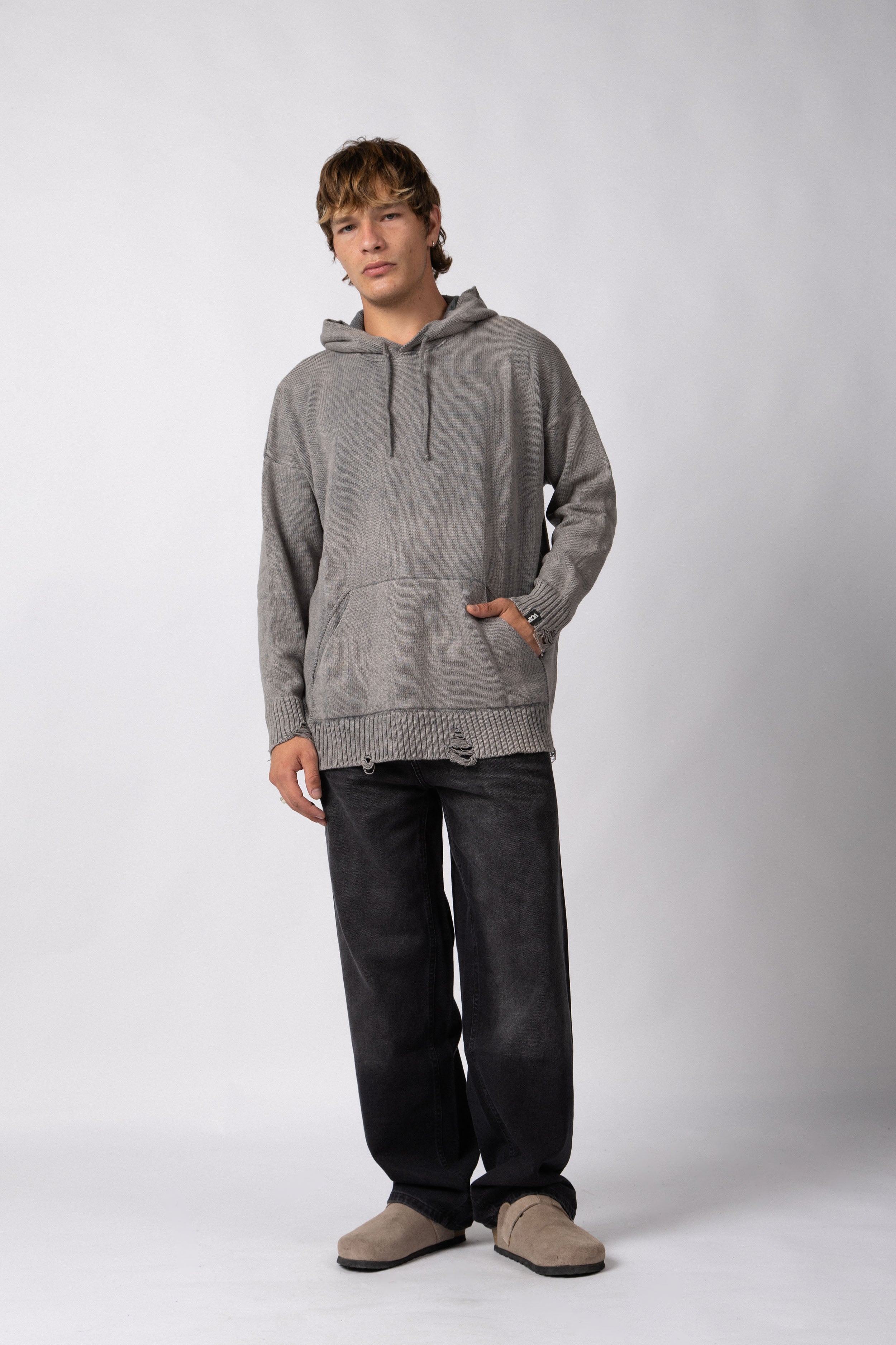 Sweater Canguro Mother Gris