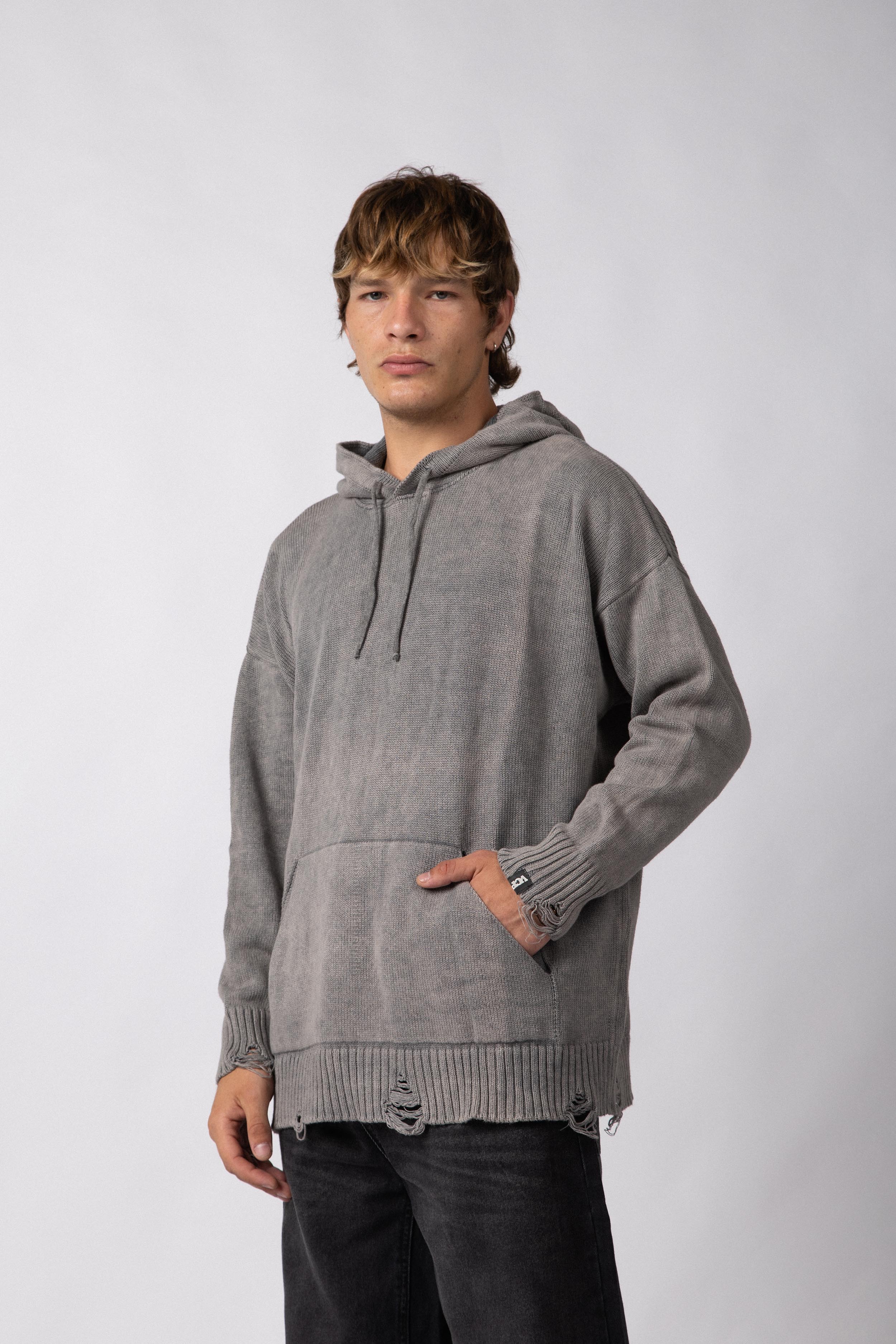 Sweater Canguro Mother Gris