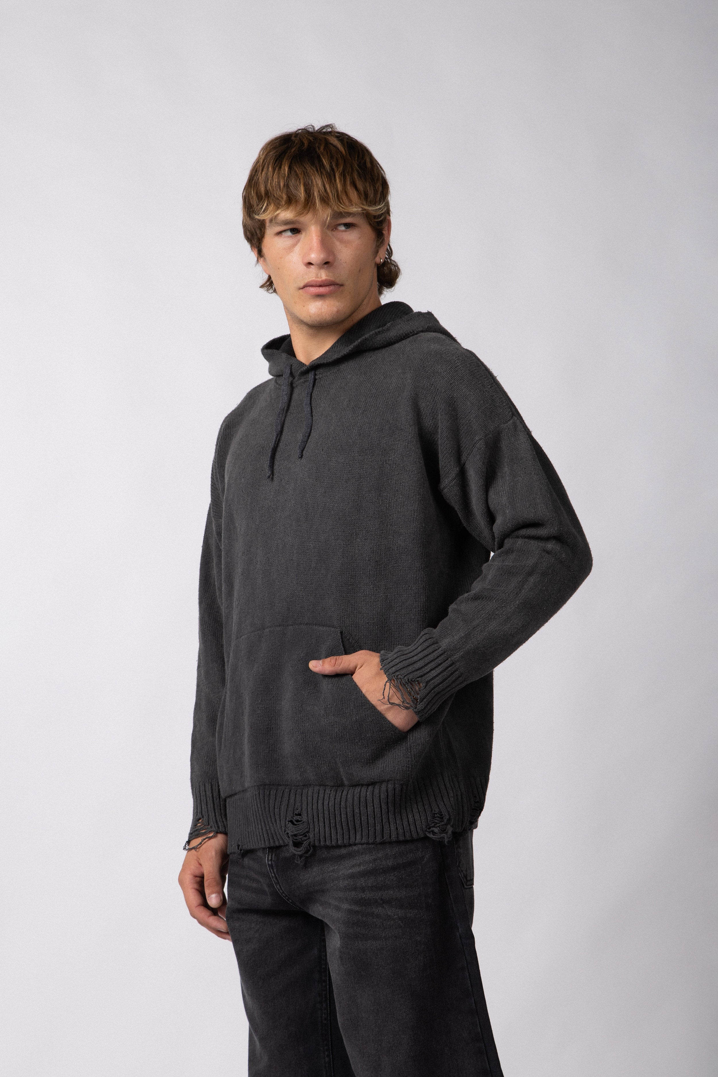 Sweater Canguro Mother Negro