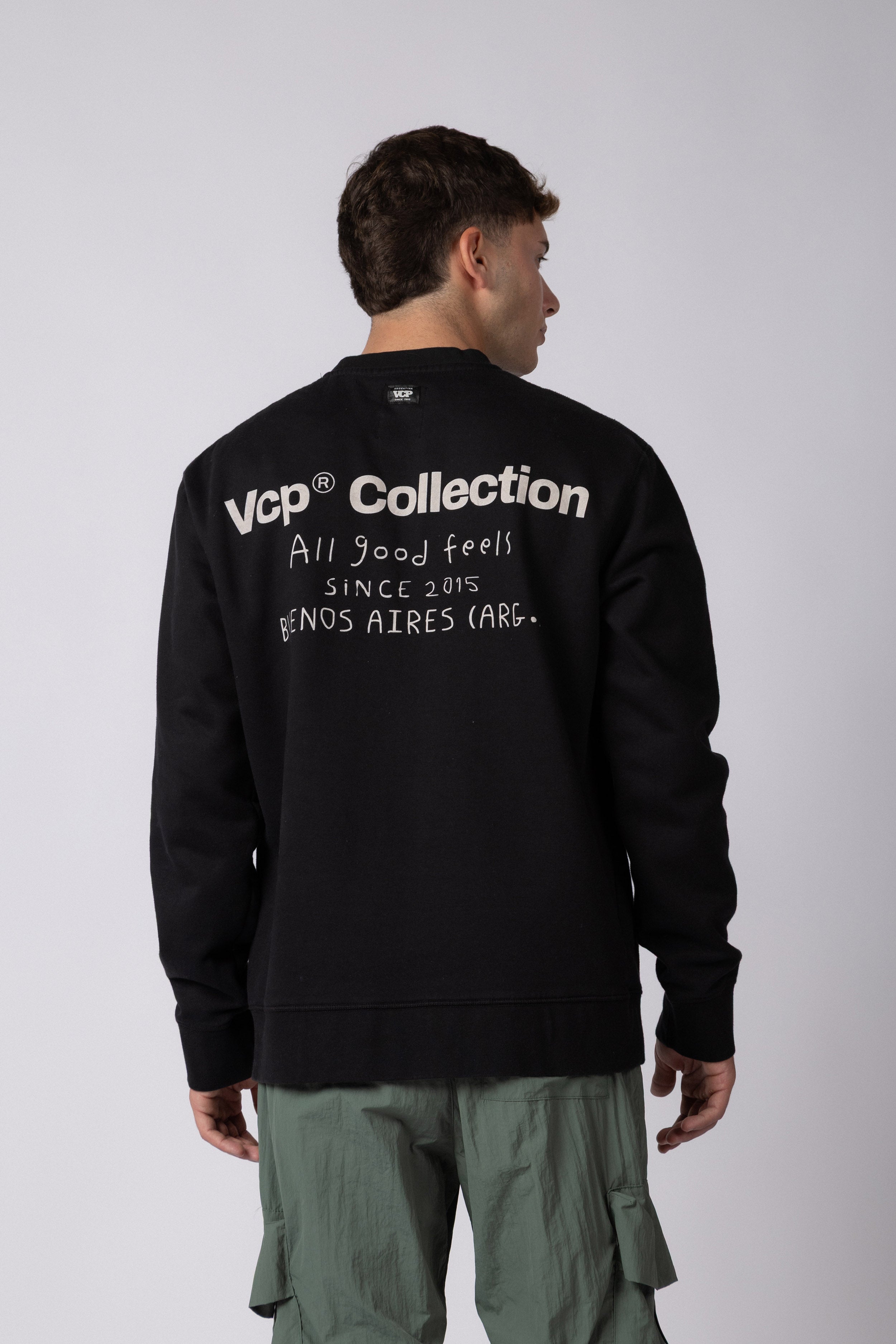 Buzo Nex Script Negro