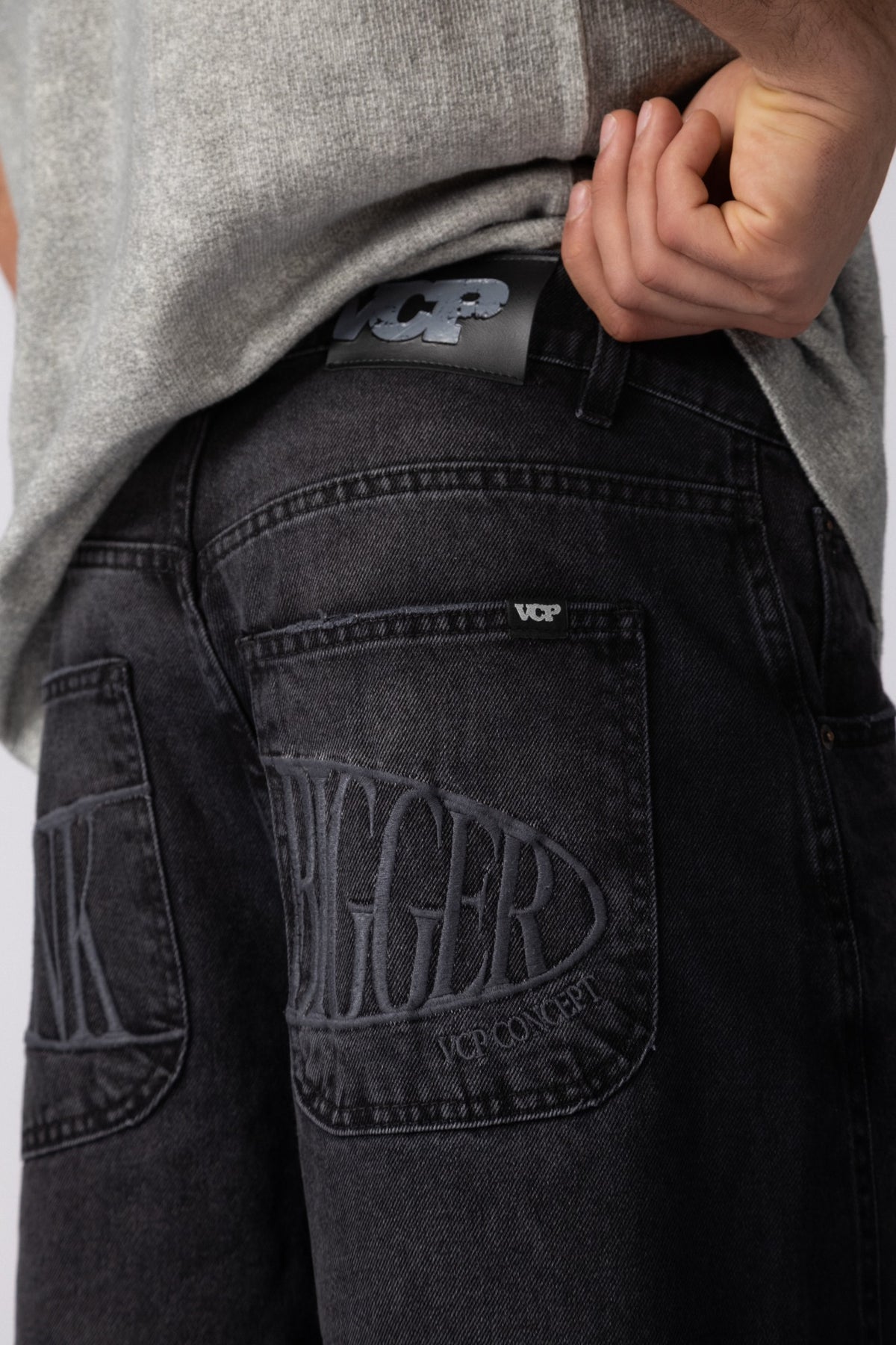 Bermuda Jean Baggy Heko Seek Negra