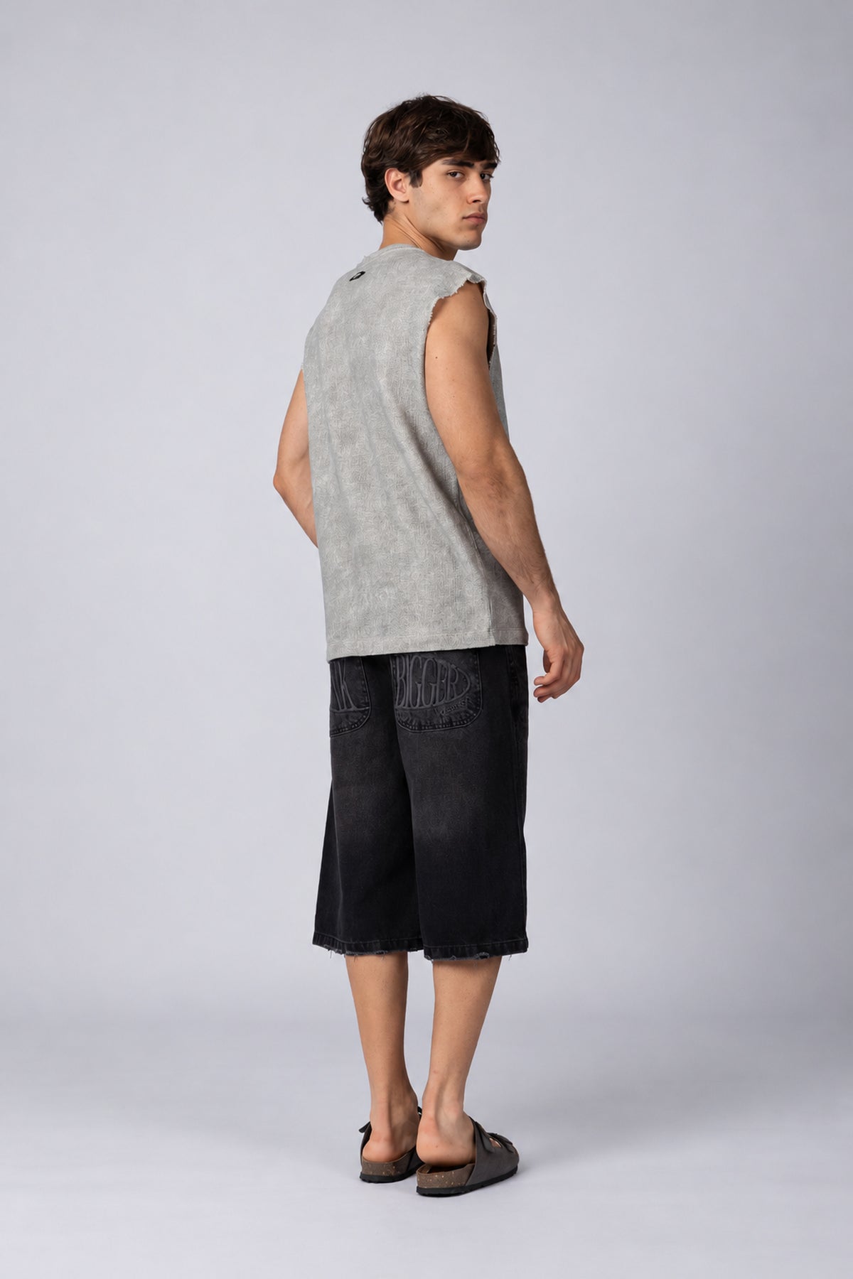 Bermuda Jean Baggy Heko Seek Negra