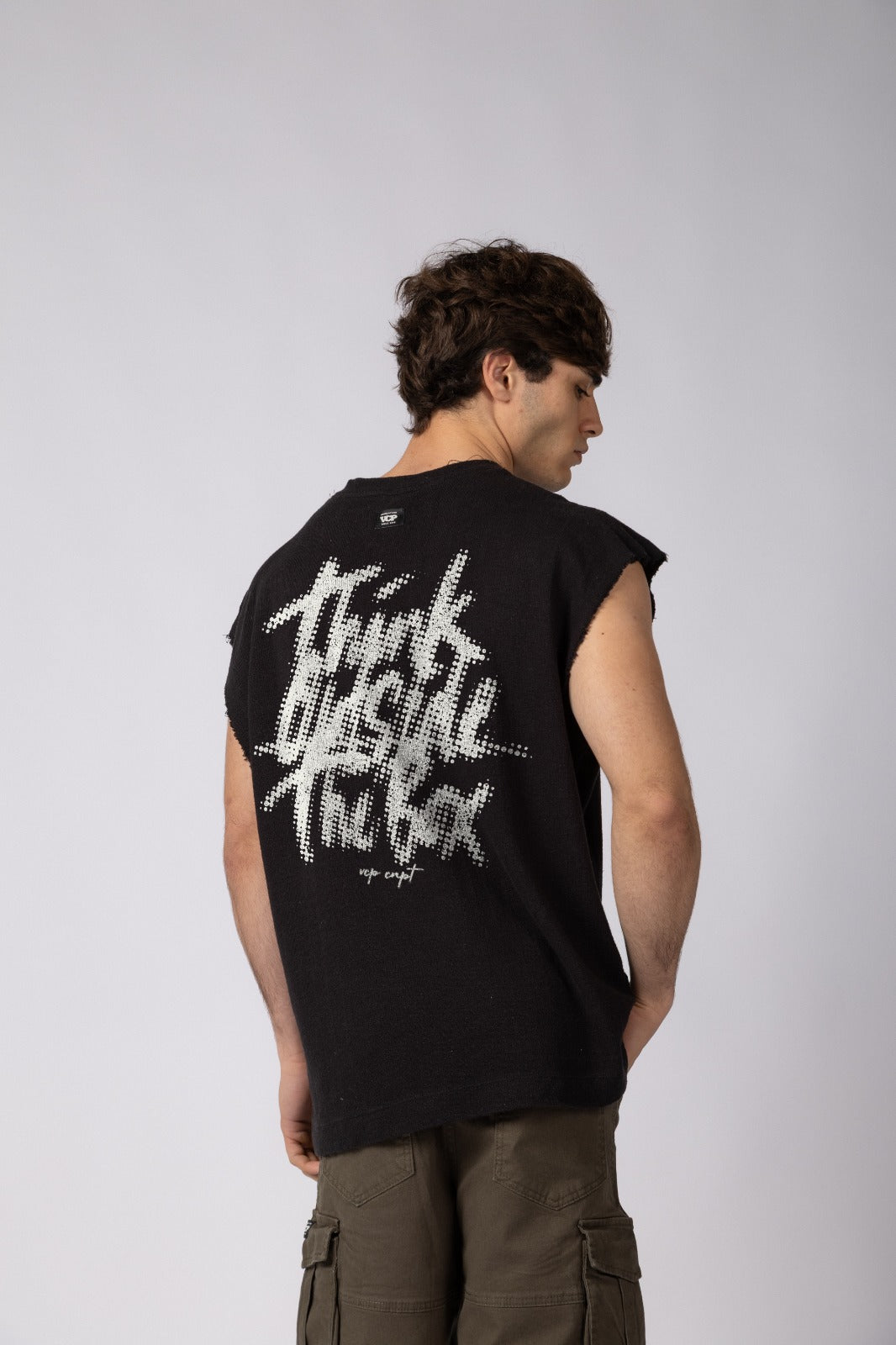Musculosa Sudadera PK Semitone Negra