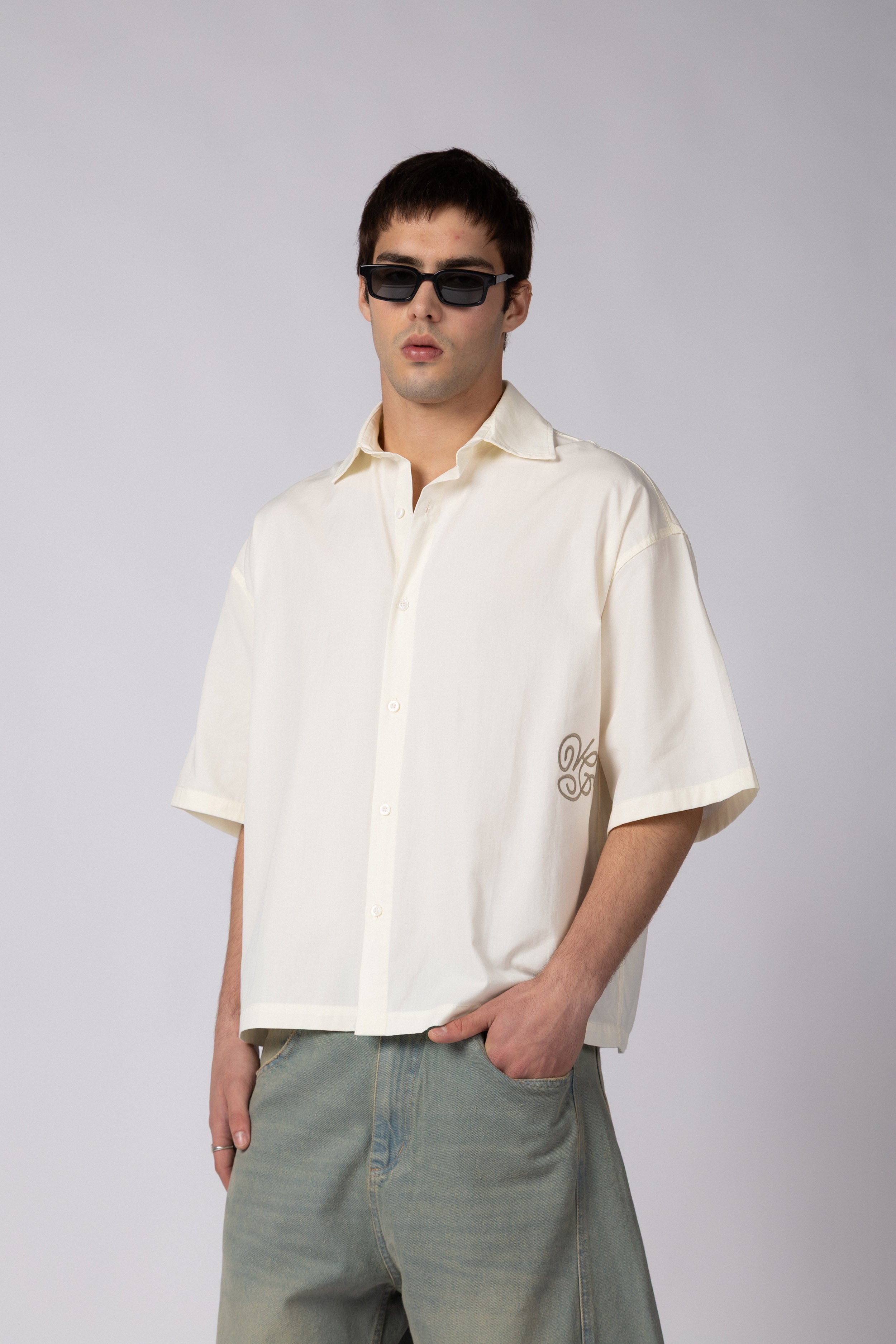 Camisa Manga Corta Kye Sigil Crudo