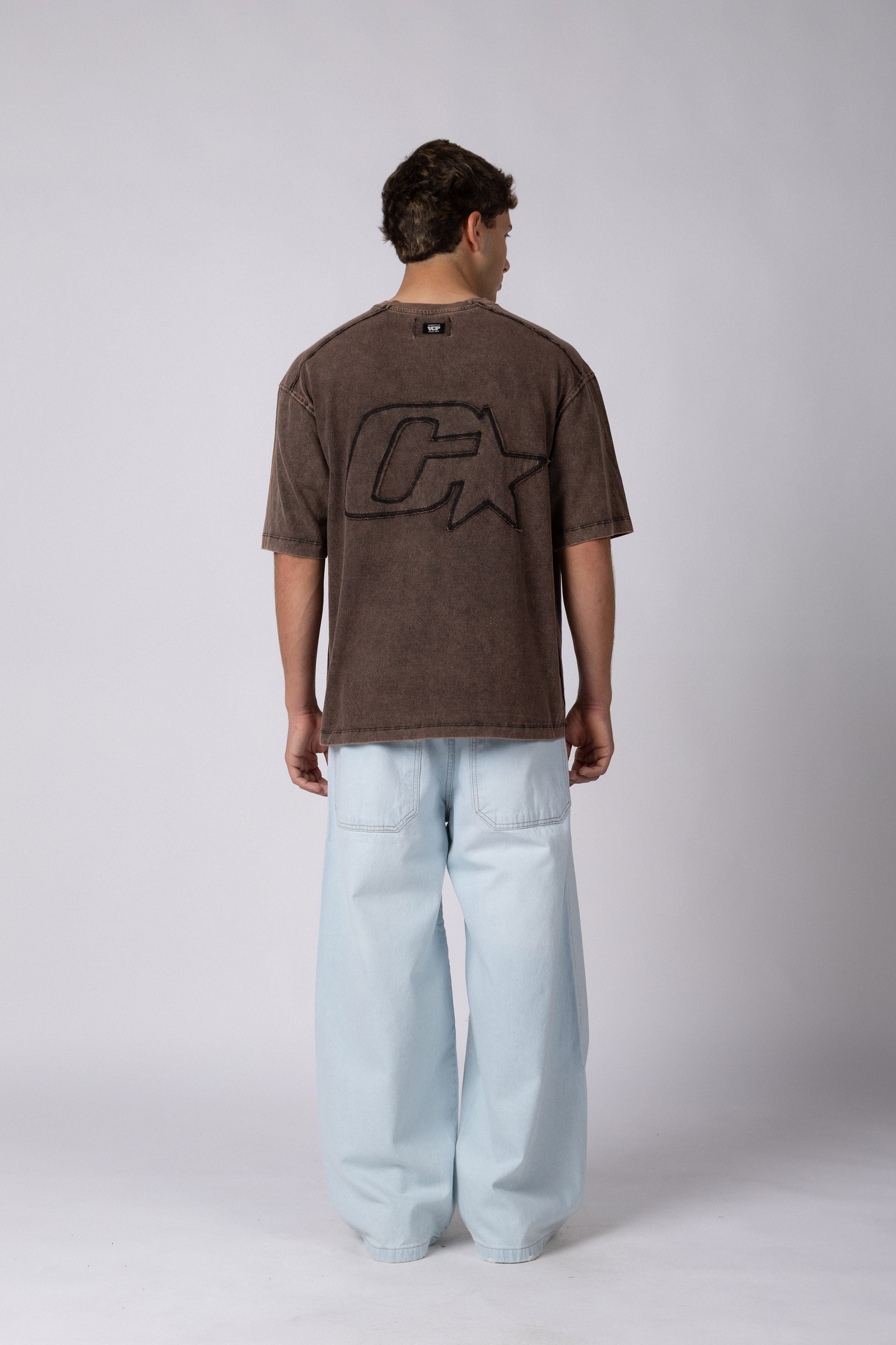 Remera LTS Sign Choco