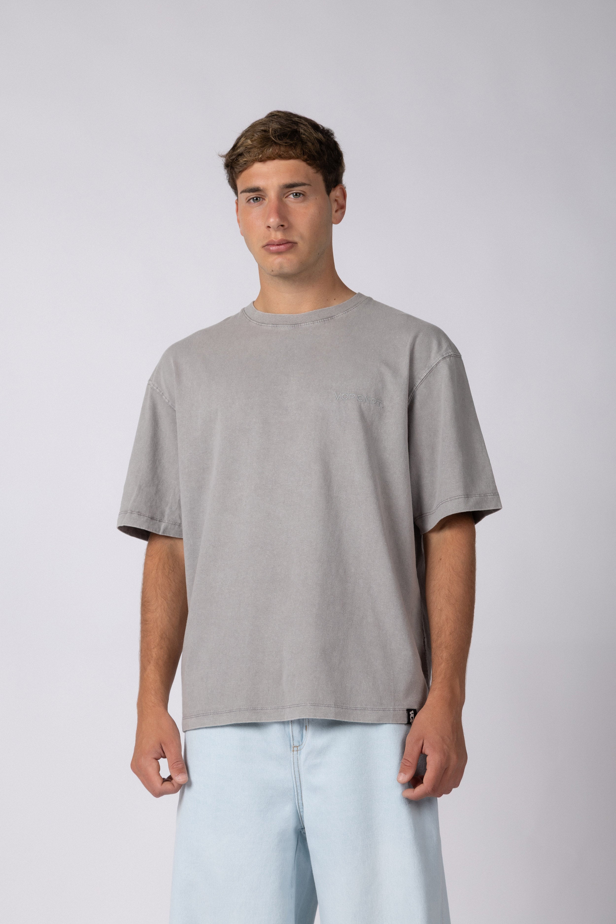 Remera LTS Sign Gris