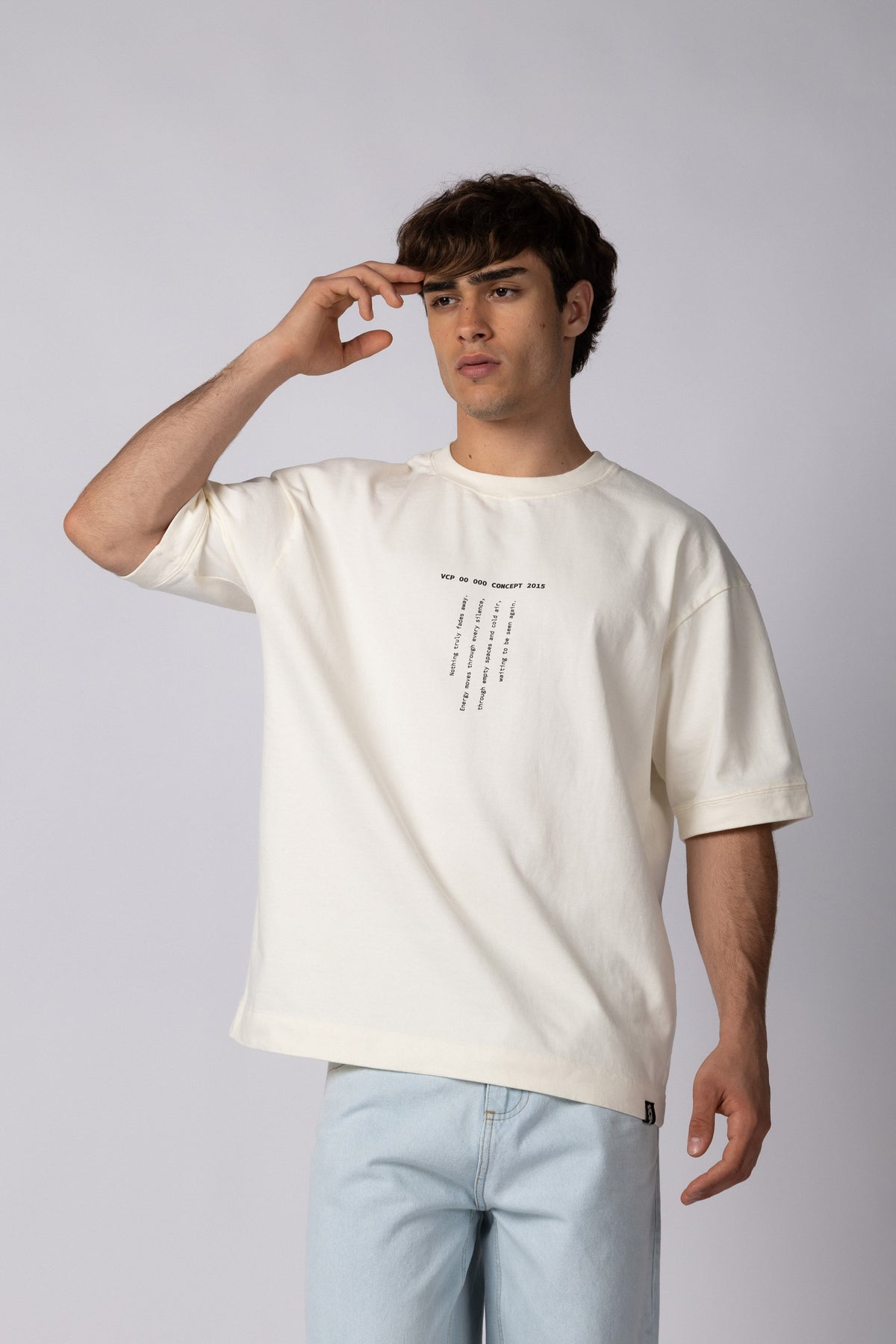 Remera HR Silence Crudo