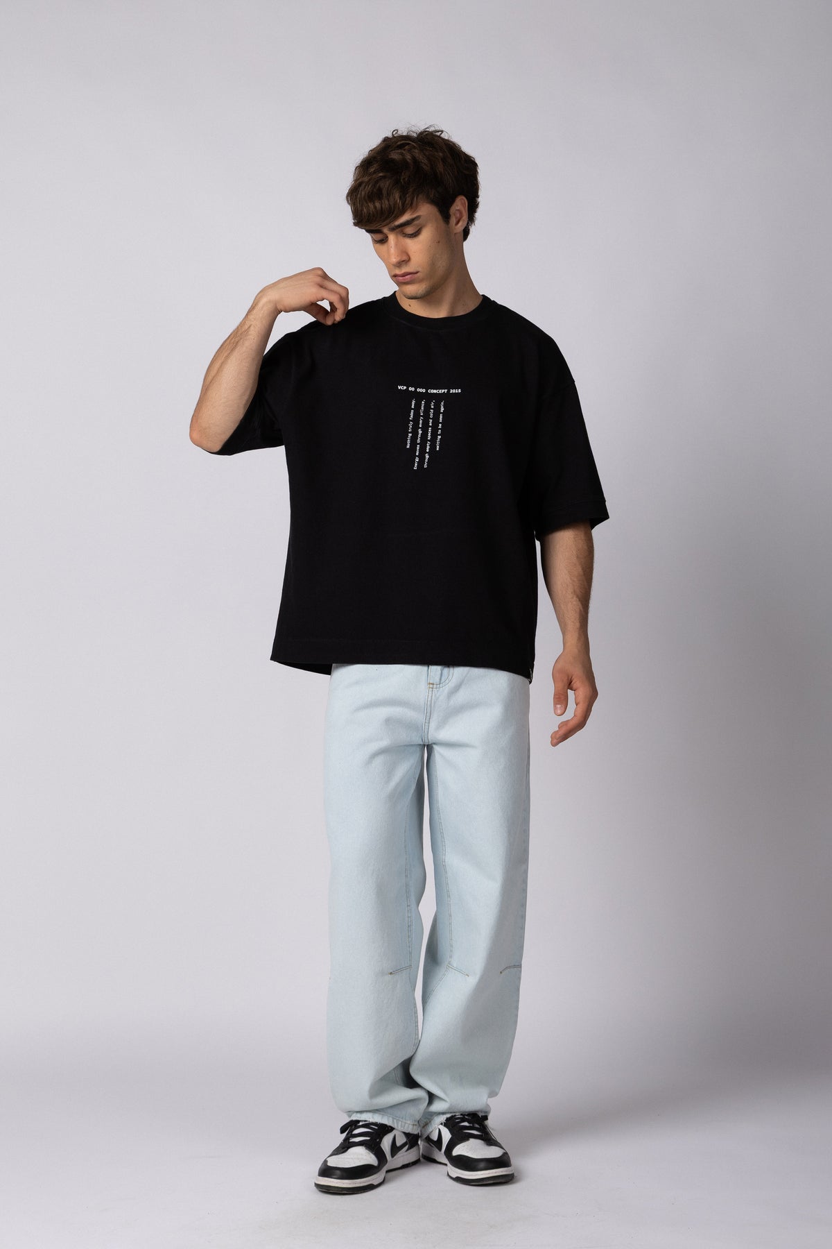 Remera HR Silence Negra