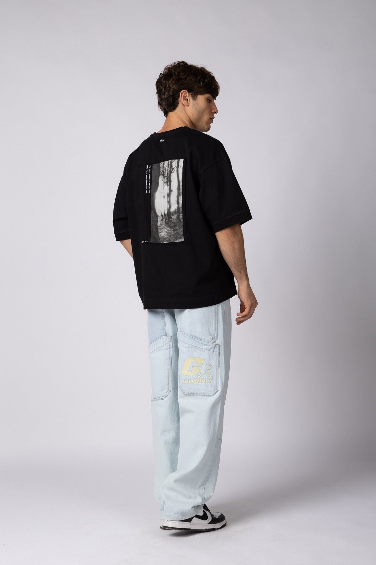 Remera HR Silence Negra