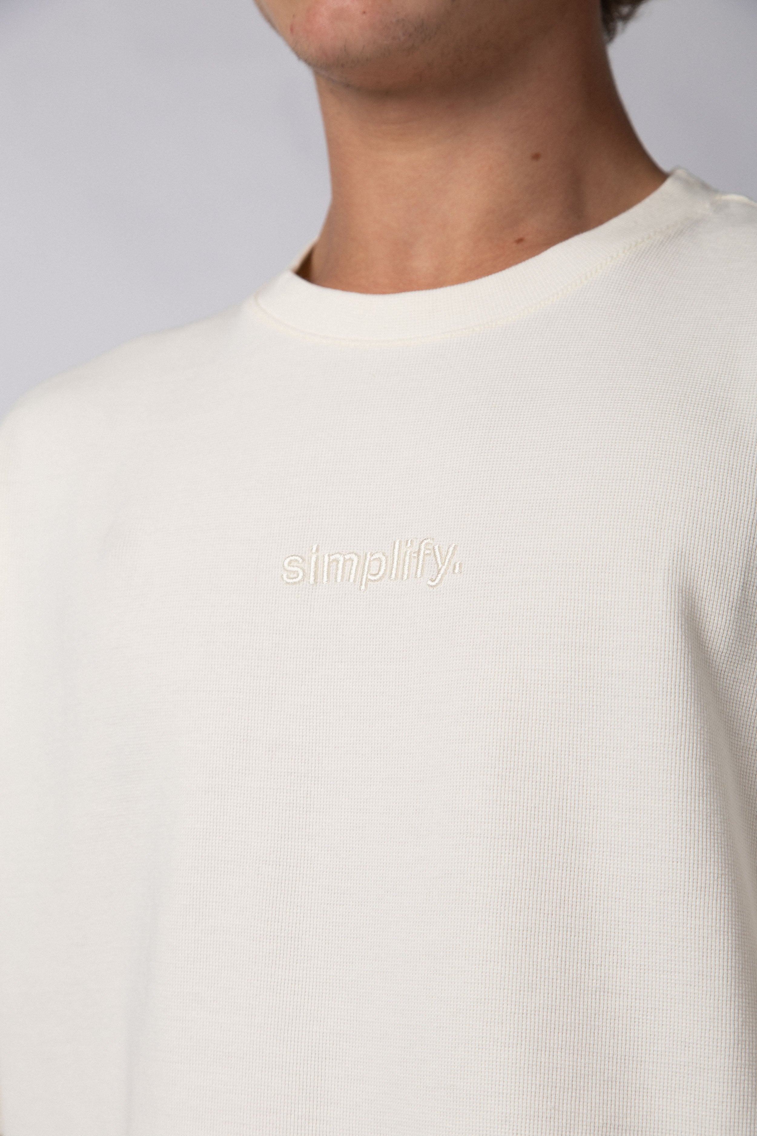 Remera Over Hana Simplify Crudo