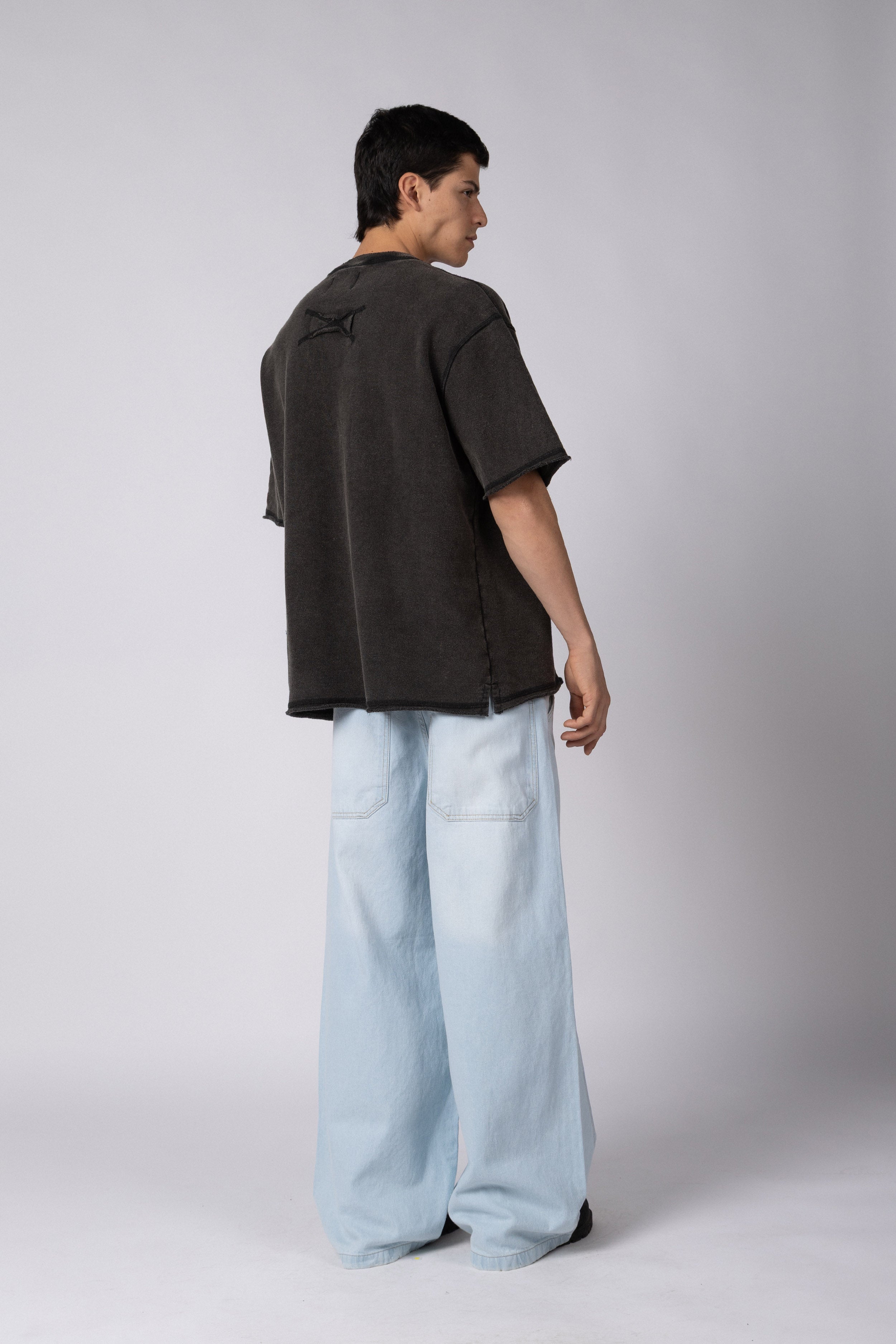 Jean Baggy Tronk Sky