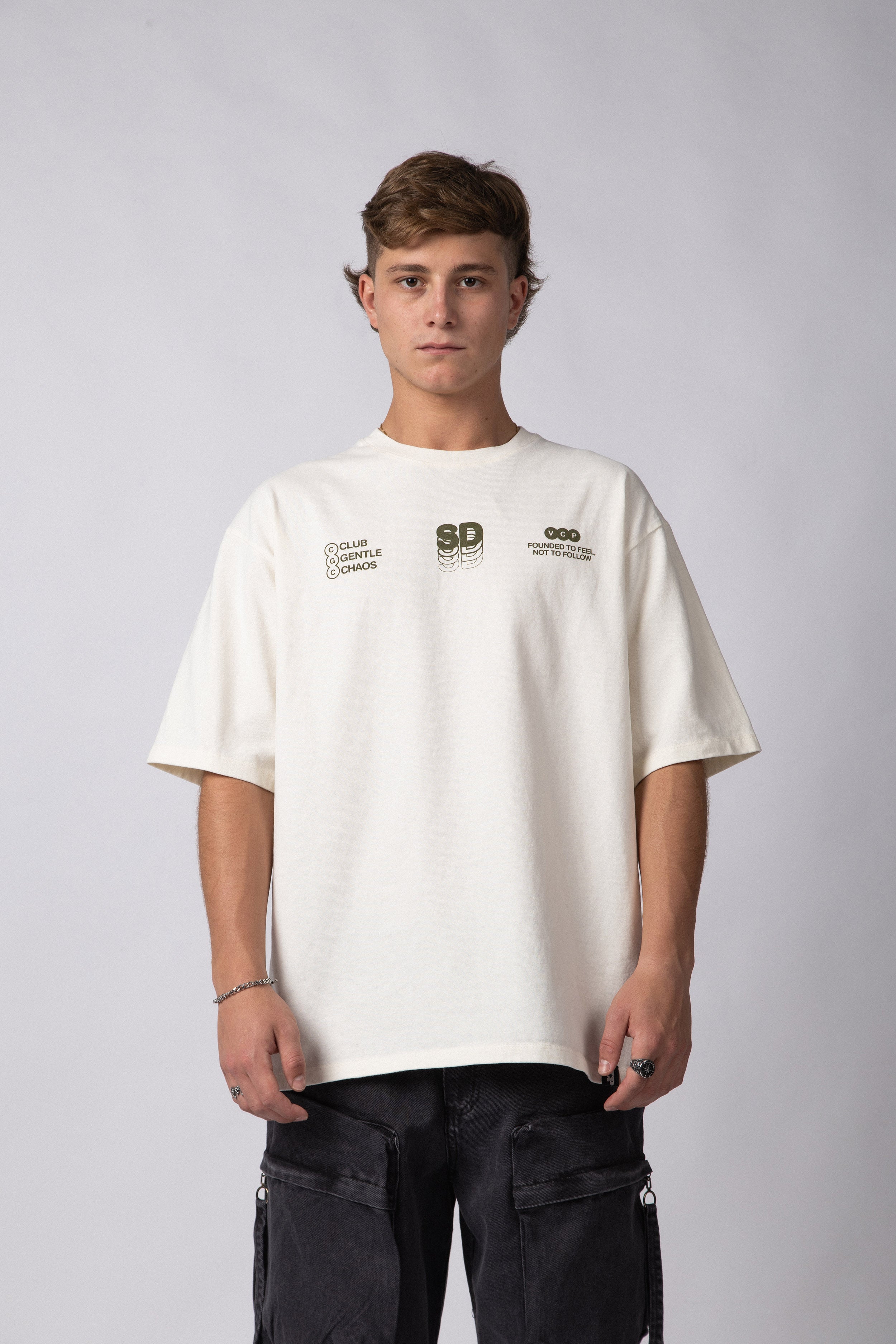 Remera Over Rhy Soft Crudo