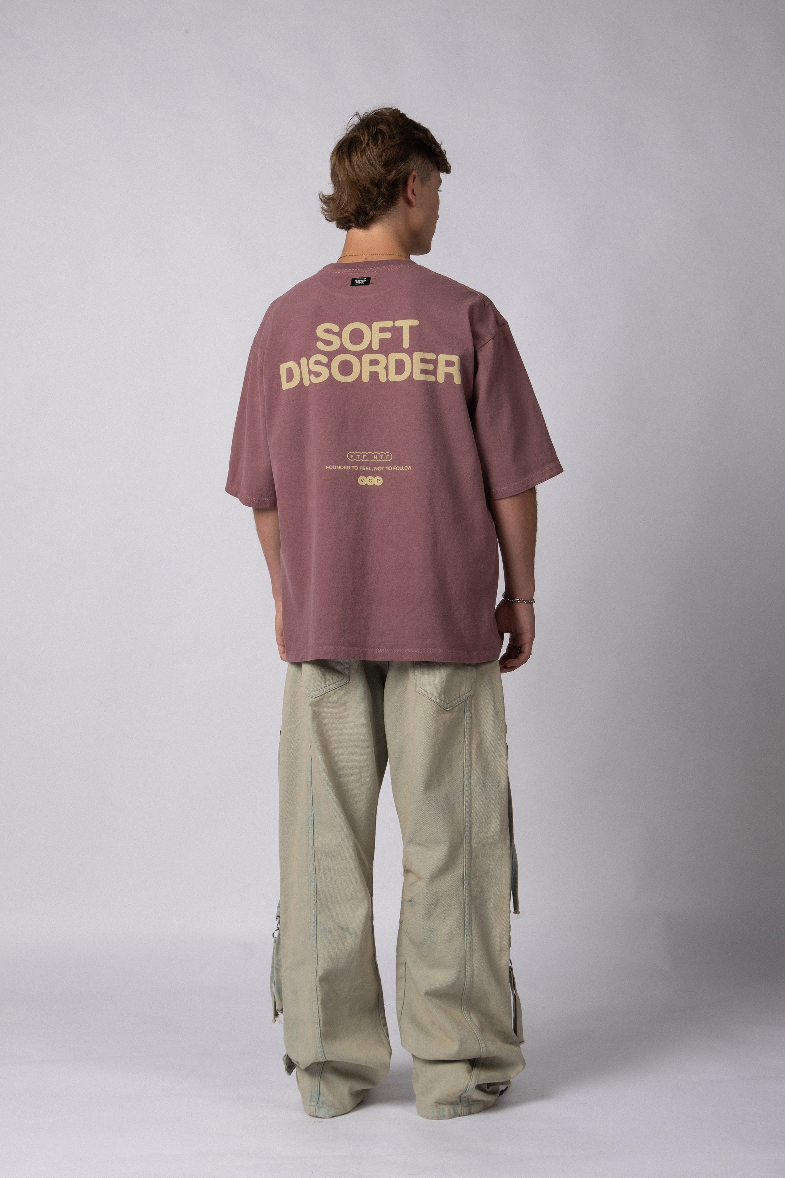 Remera Over Rhy Soft Malbec