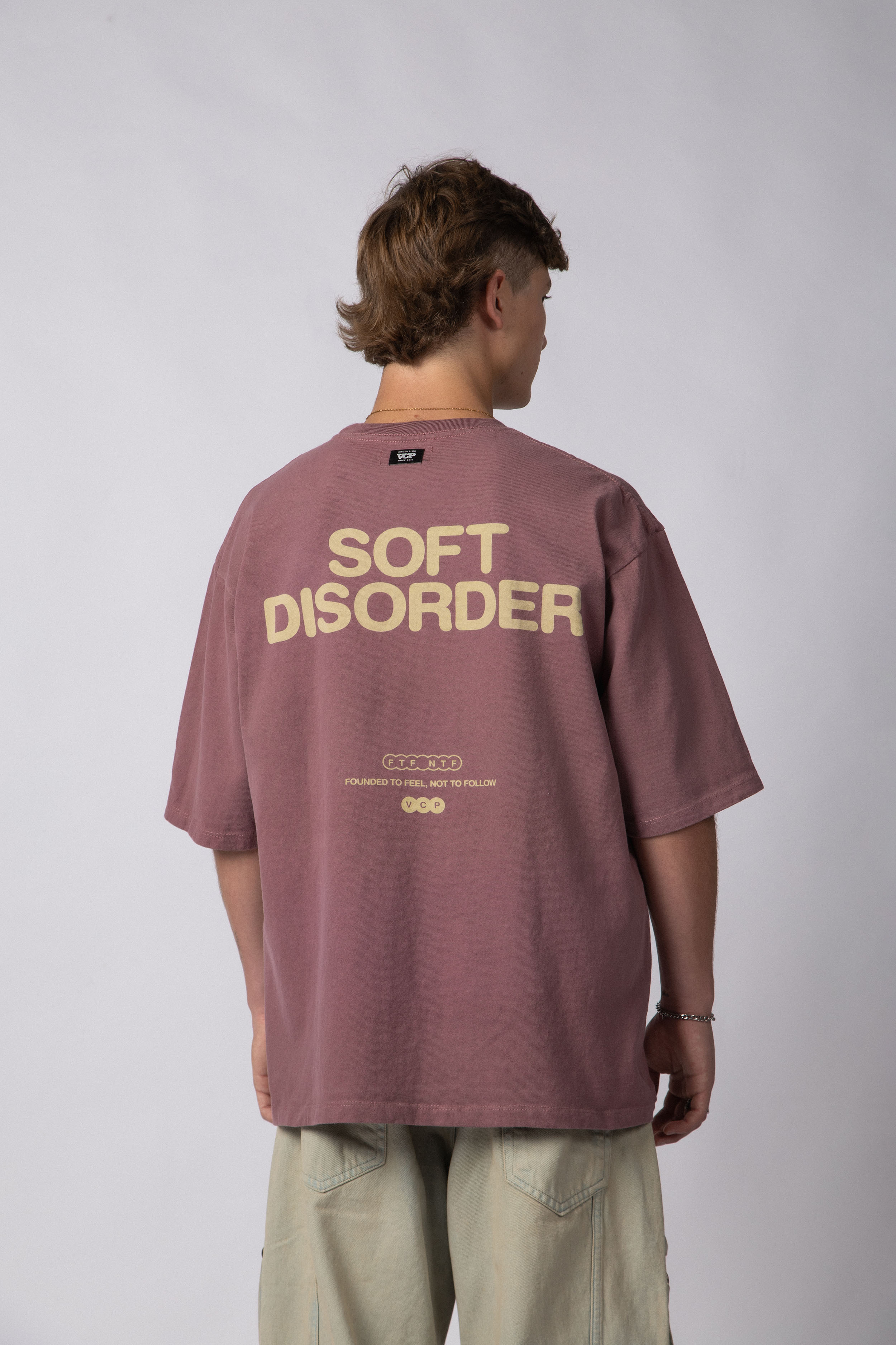 Remera Over Rhy Soft Malbec