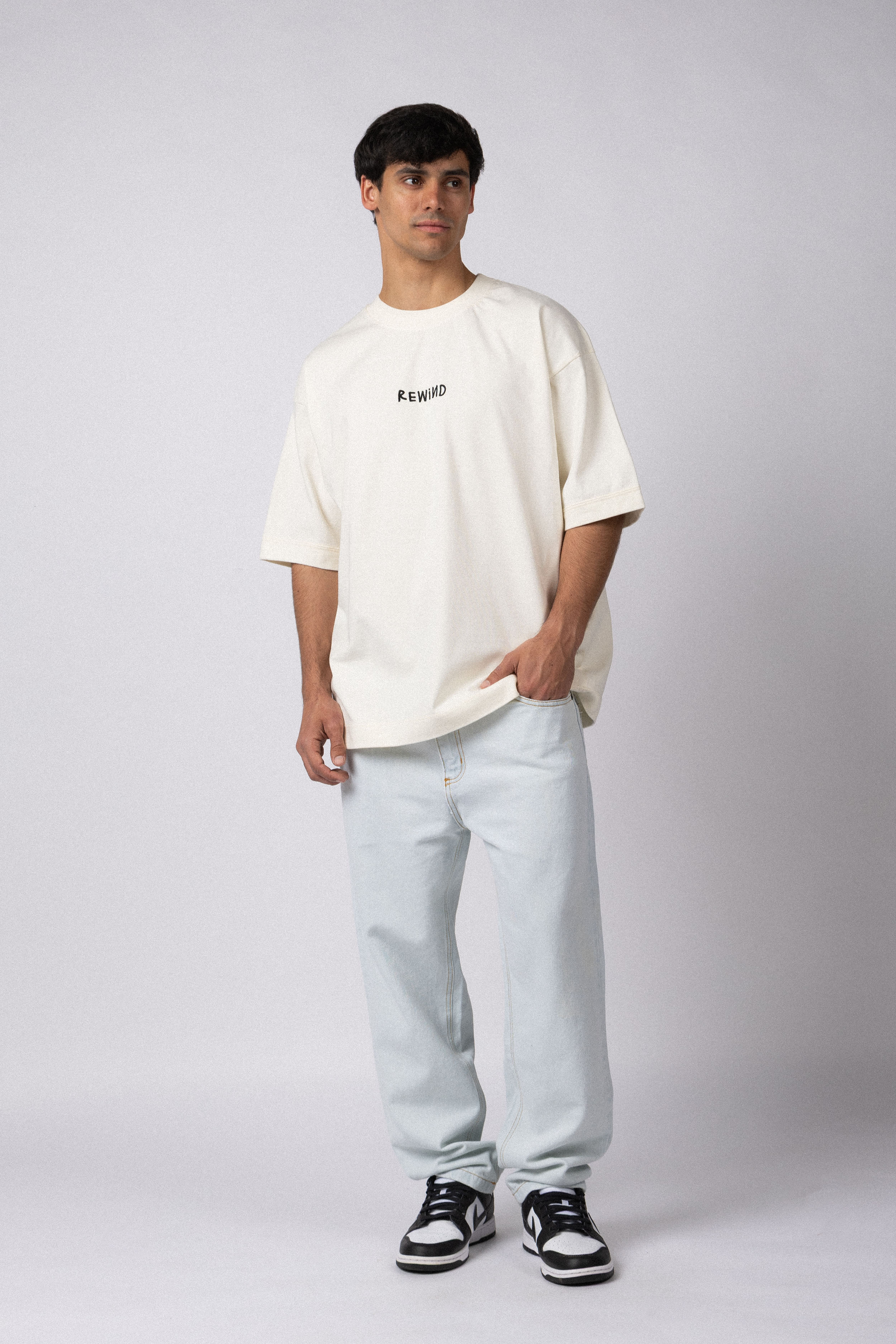 Remera Over GR Song Crudo