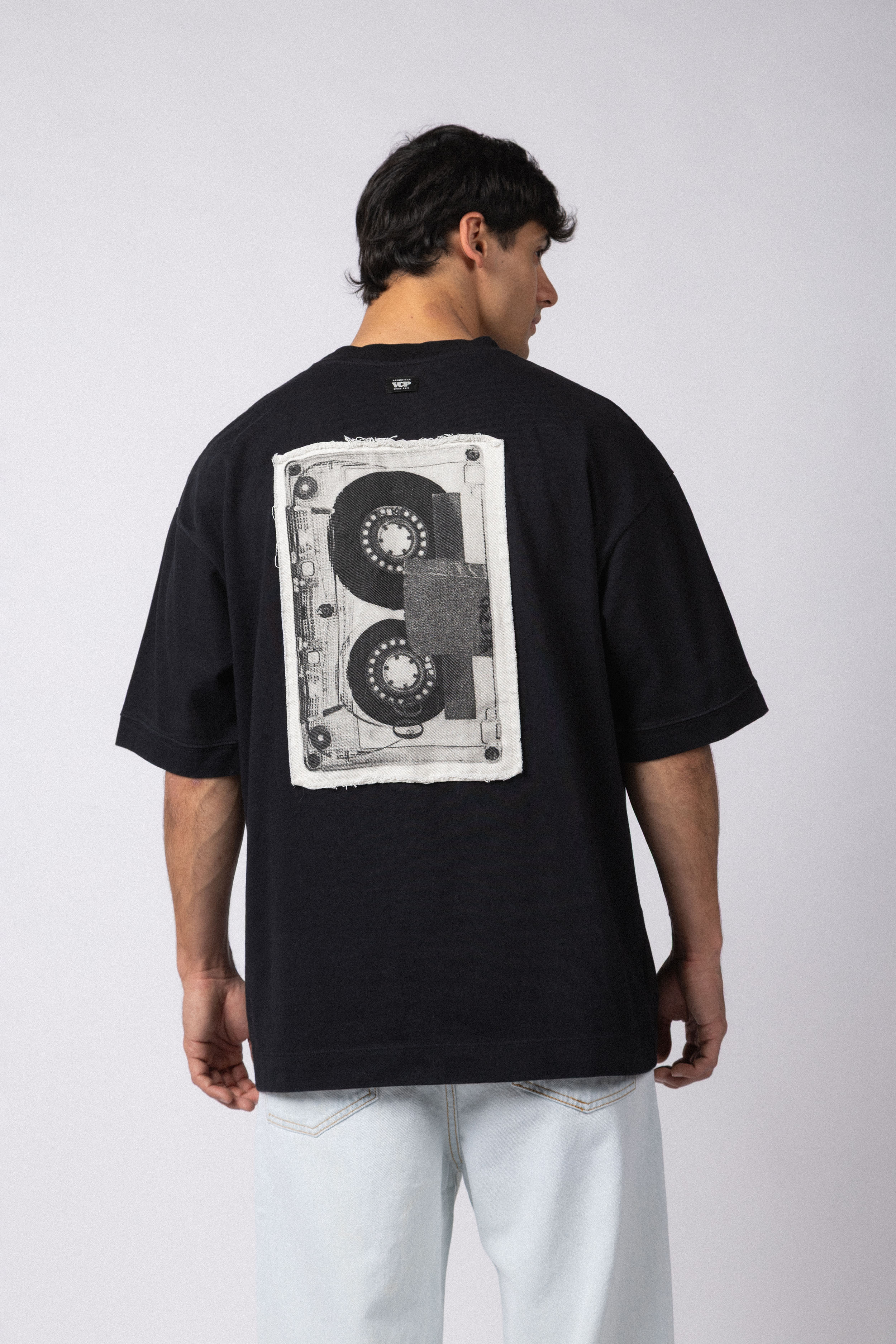 Remera Over GR Song Negra