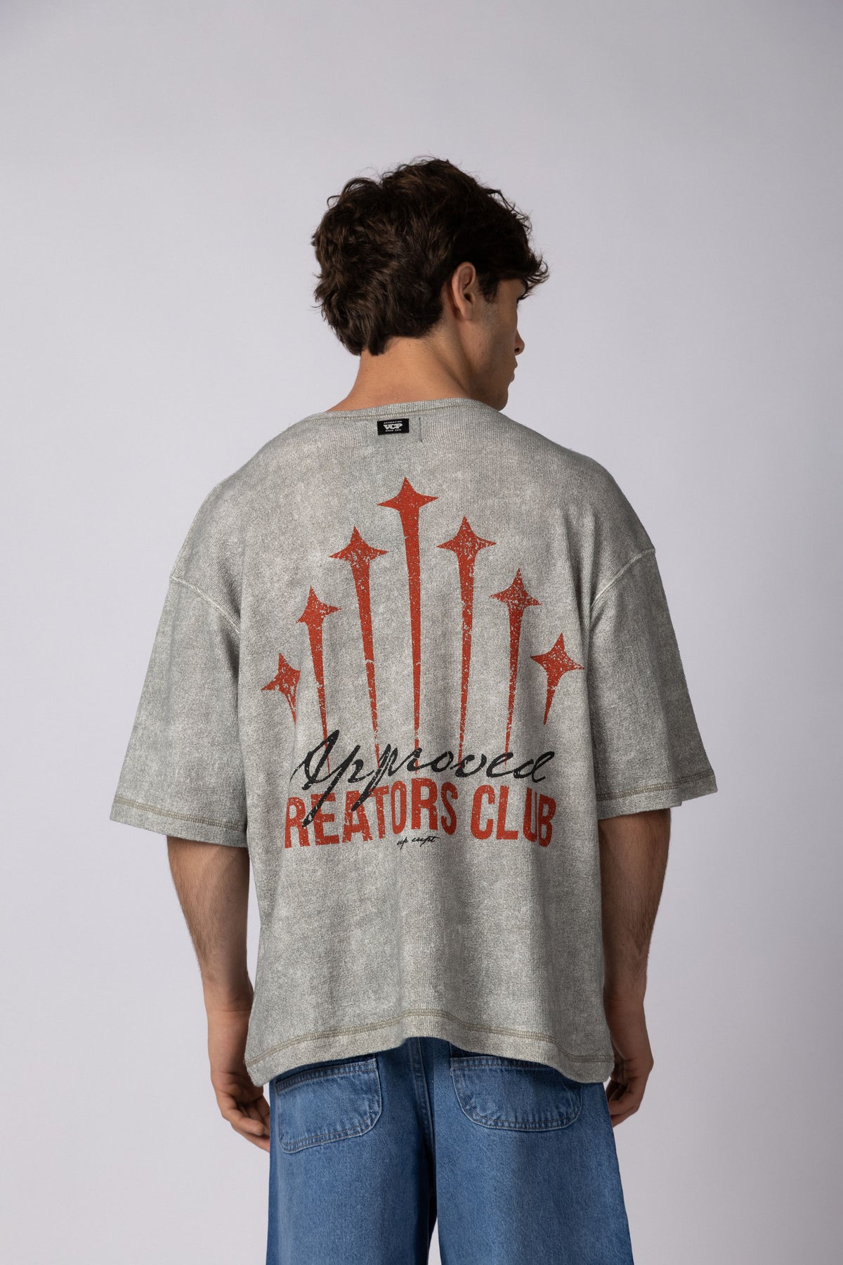 Remera Over Ika Spark Gris