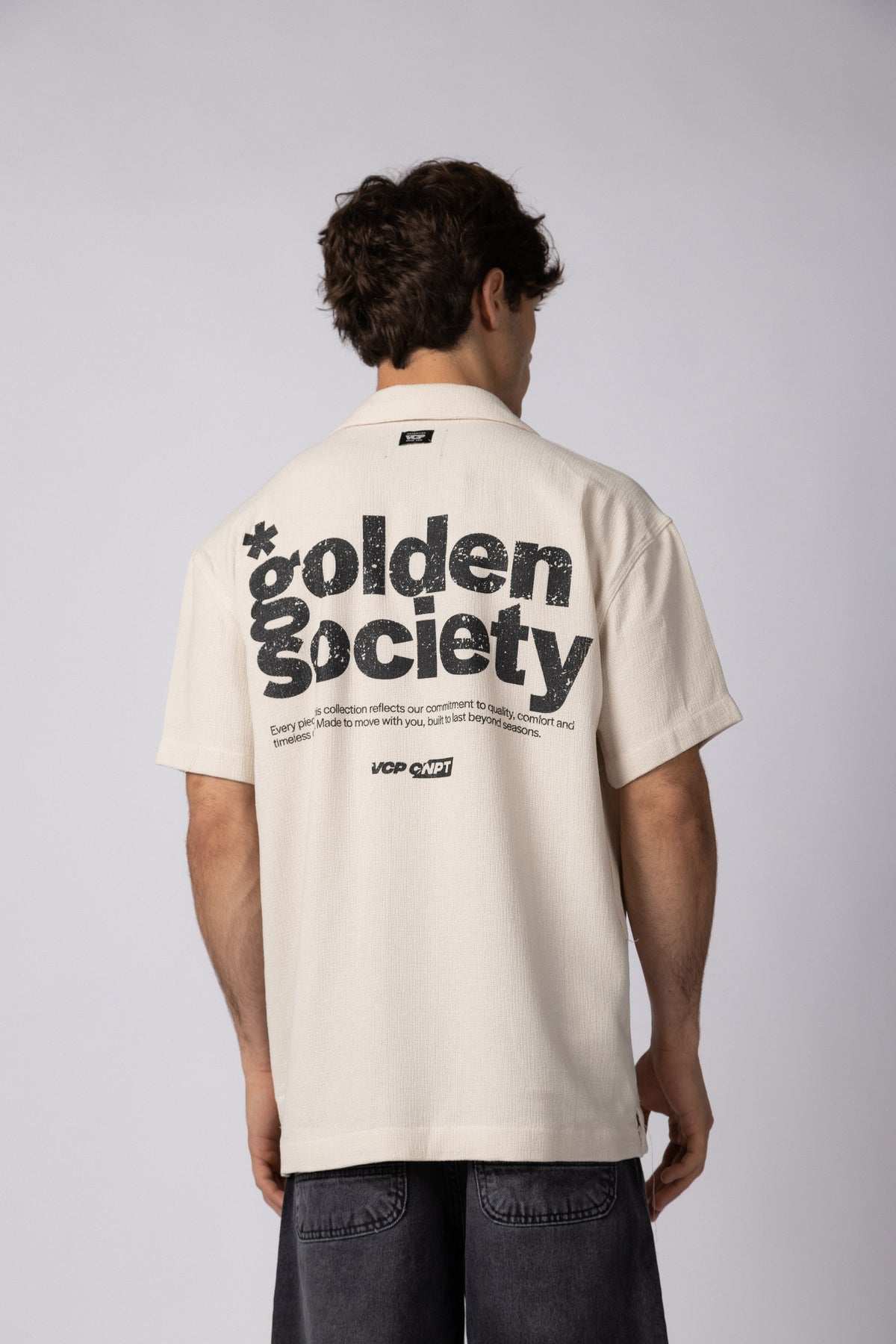 Camisa Manga Corta Lino Gig Status