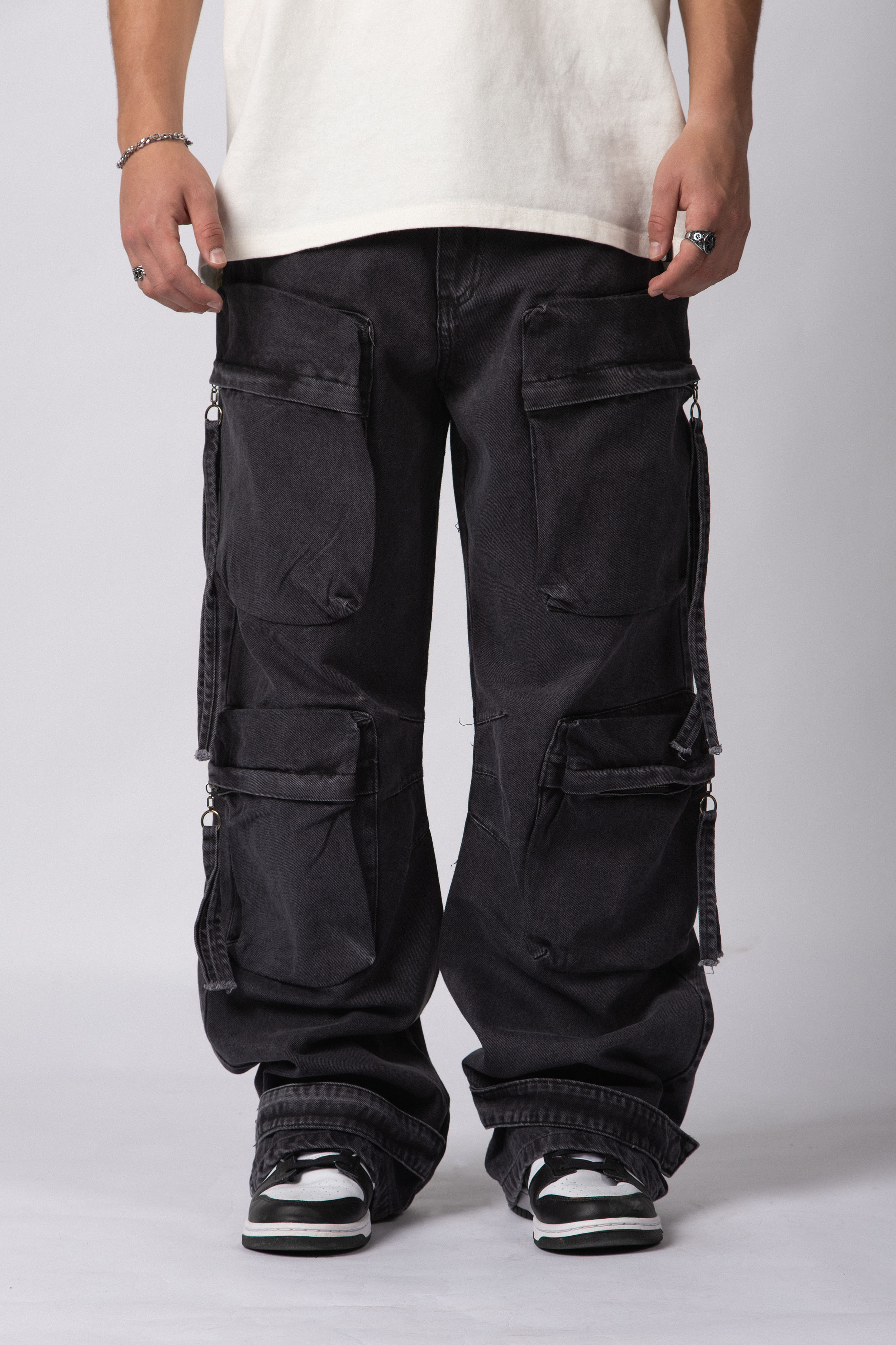 Jean Baggy Jelen Stone