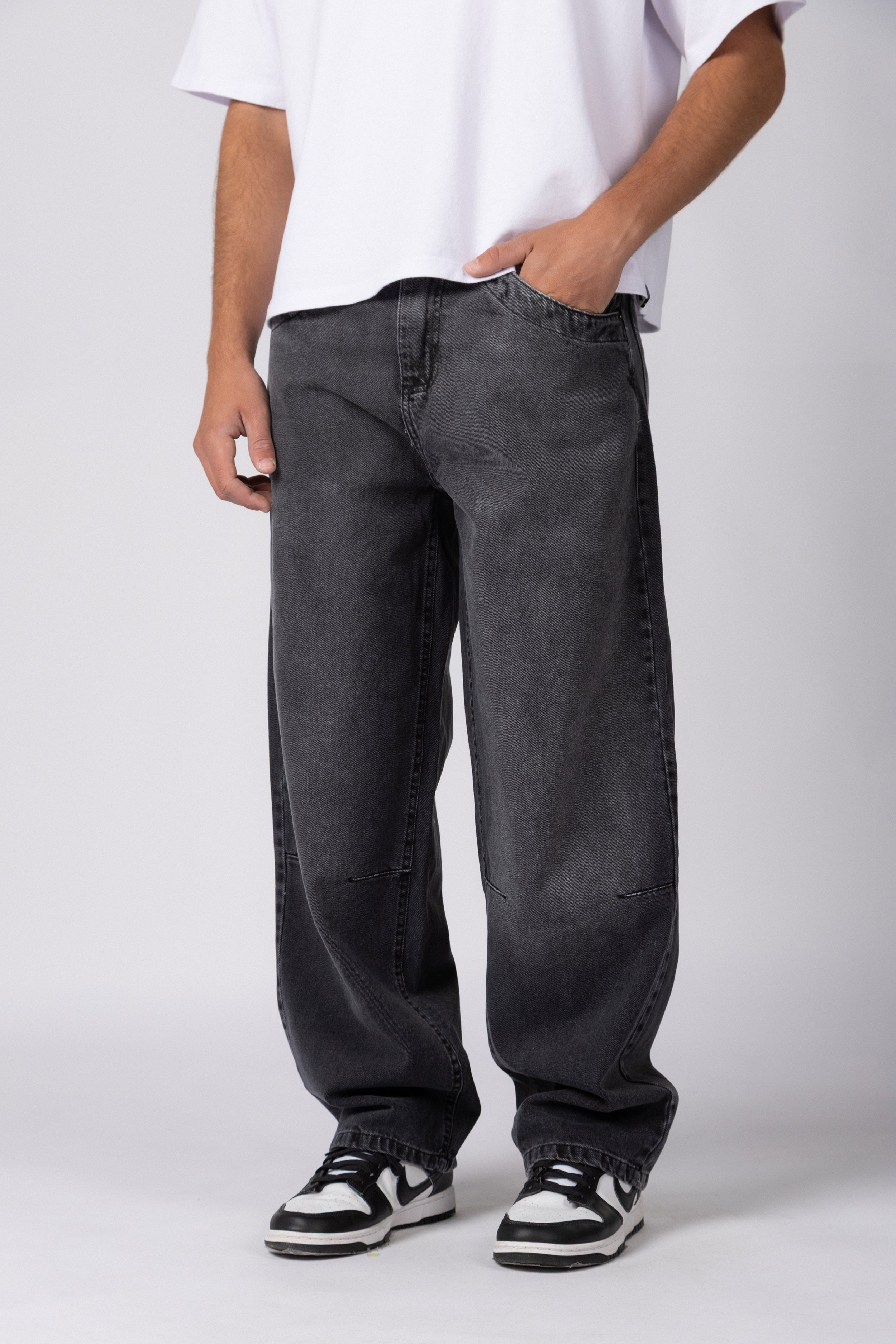 Jean Baggy Frox Stone