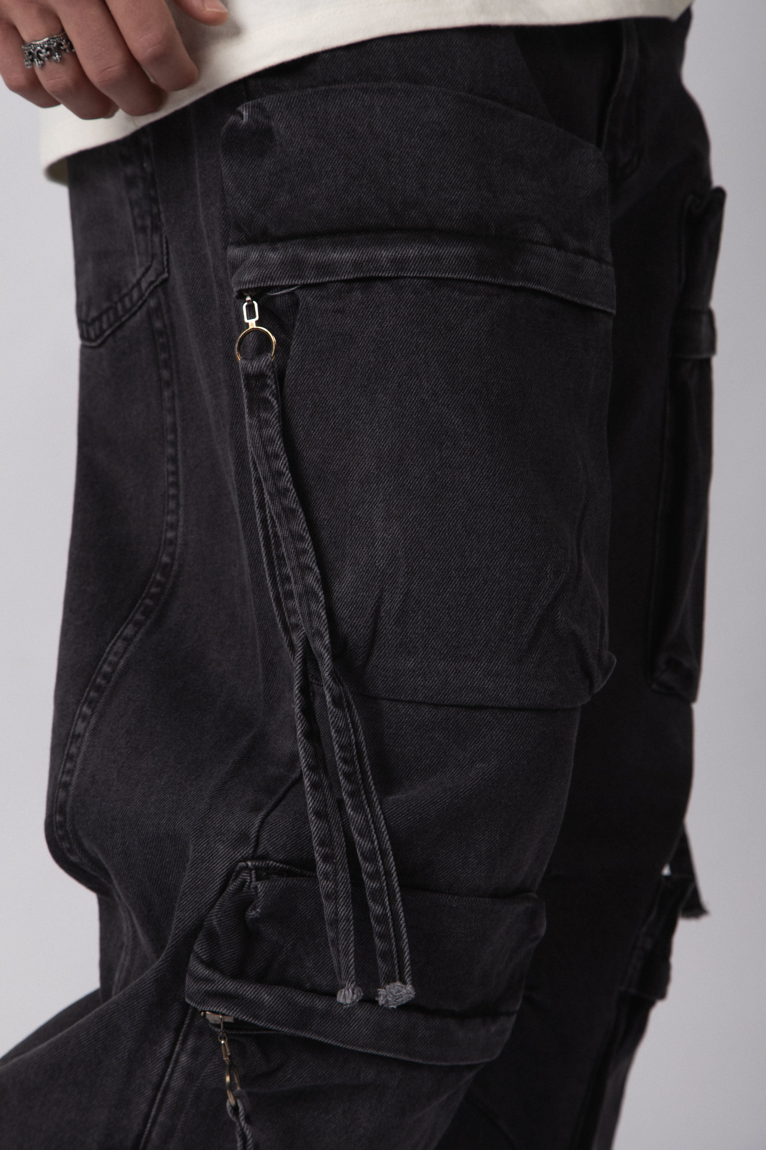 Jean Baggy Jelen Stone