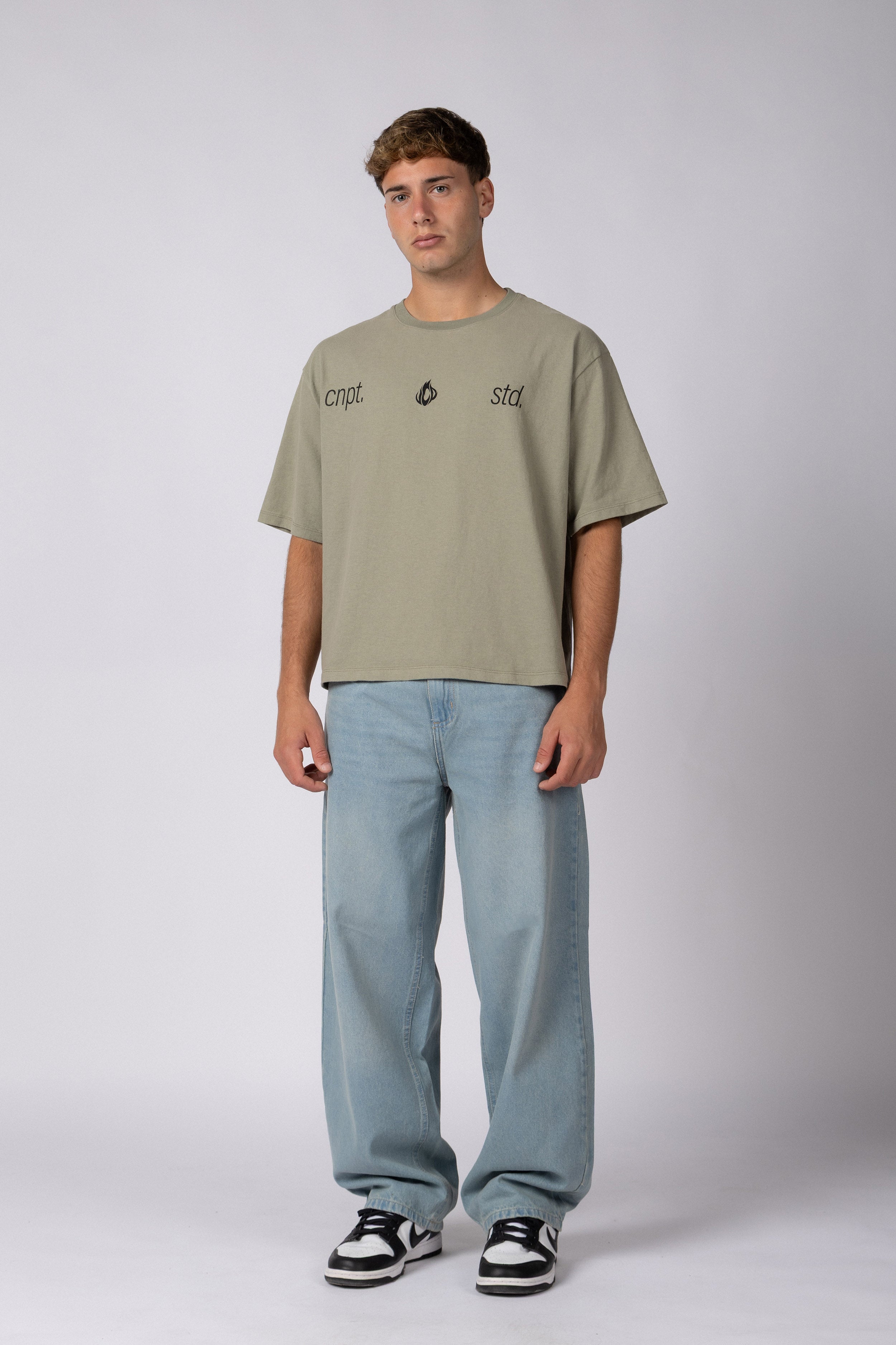 Remera Boxy ZX Switch Oliva